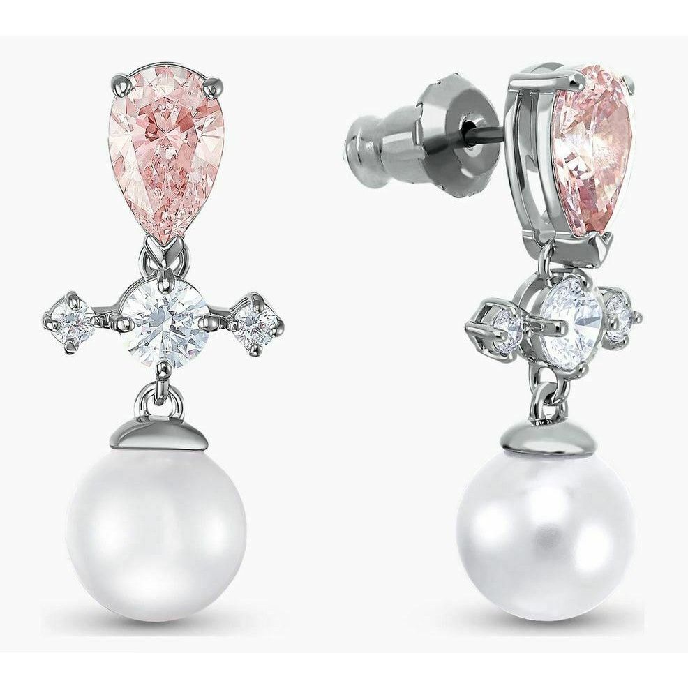 Swarovski Swarovski Perfection Set, Necklace/Earrings/Bracelet Pink Size ONE SIZE - 4 Thumbnail