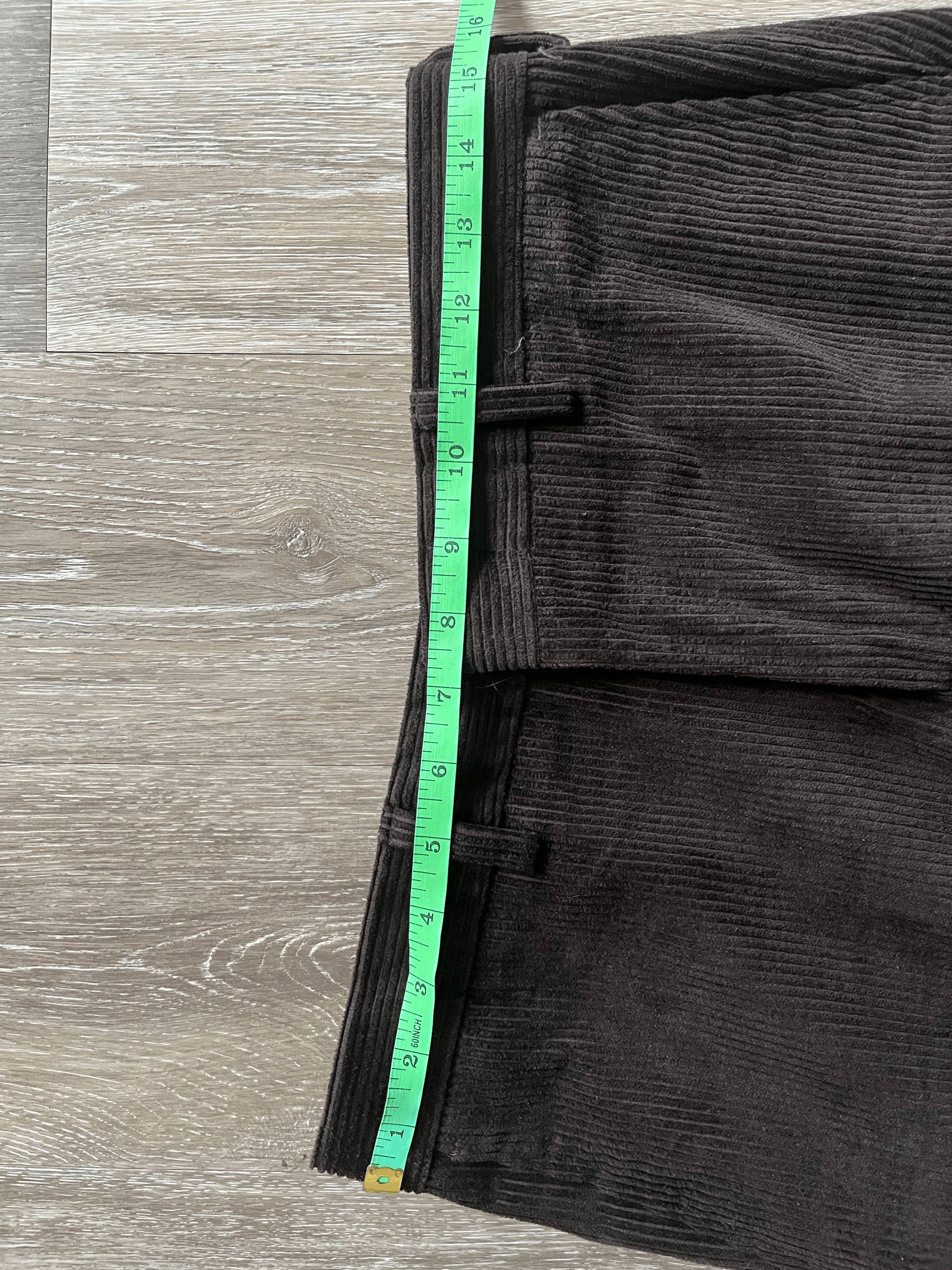 Other Junior's Brown Cotton Corduroy Trouser 32x29 Size US 32 / EU 48 - 8 Thumbnail