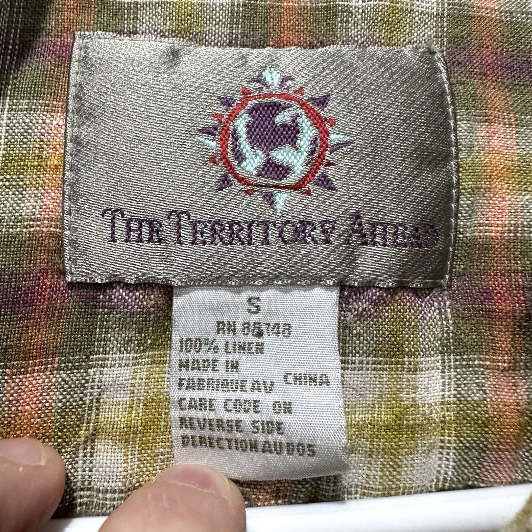 The Territory Ahead Territory Ahead Plaid Button Up Shirt - Size S - Adult Men Size US S / EU 44-46 / 1 - 4 Thumbnail