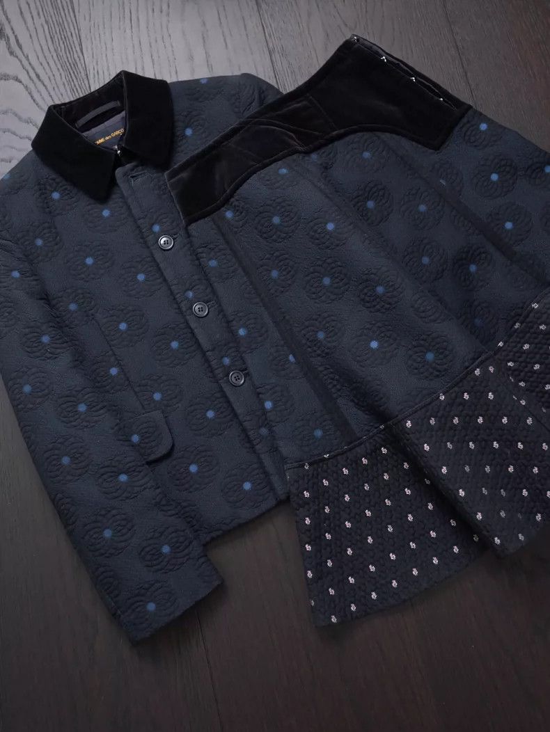 Comme des Garcons Comme des Garcons Velvet mosaic three-dimensional relief t Size S / US 4 / IT 40 - 9 Thumbnail
