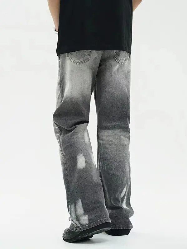 Japanese Brand × Jean Baggy Gray Denim Jeans Size US 28 / EU 44 - 3 Thumbnail