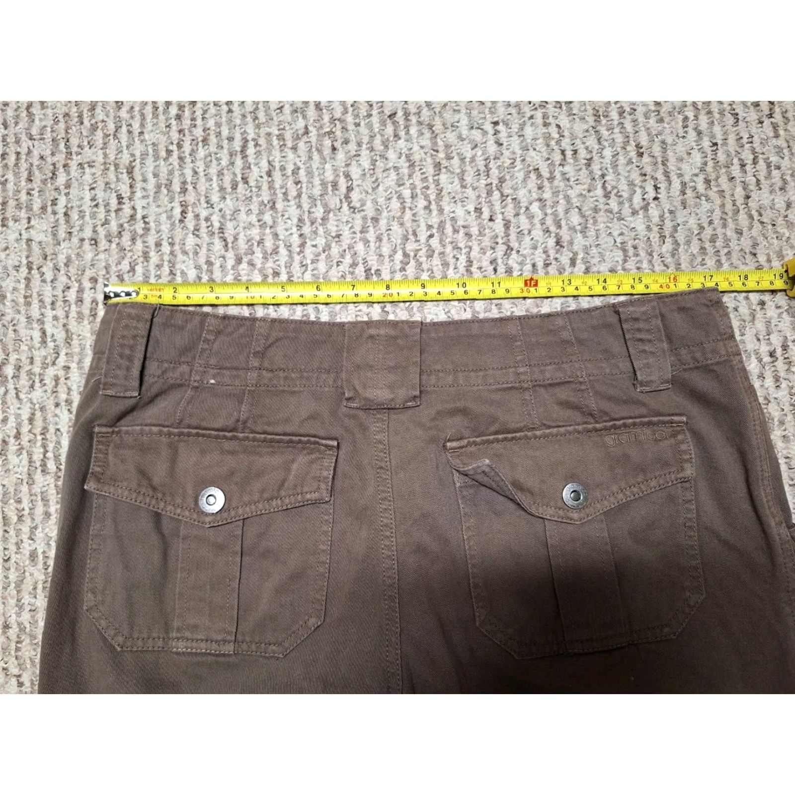 Gramicci VINTAGE Gramicci Pants Womens Size 8 Brown USA Cotton 8 Womens Size 30" / US 8 / IT 44 - 6 Thumbnail