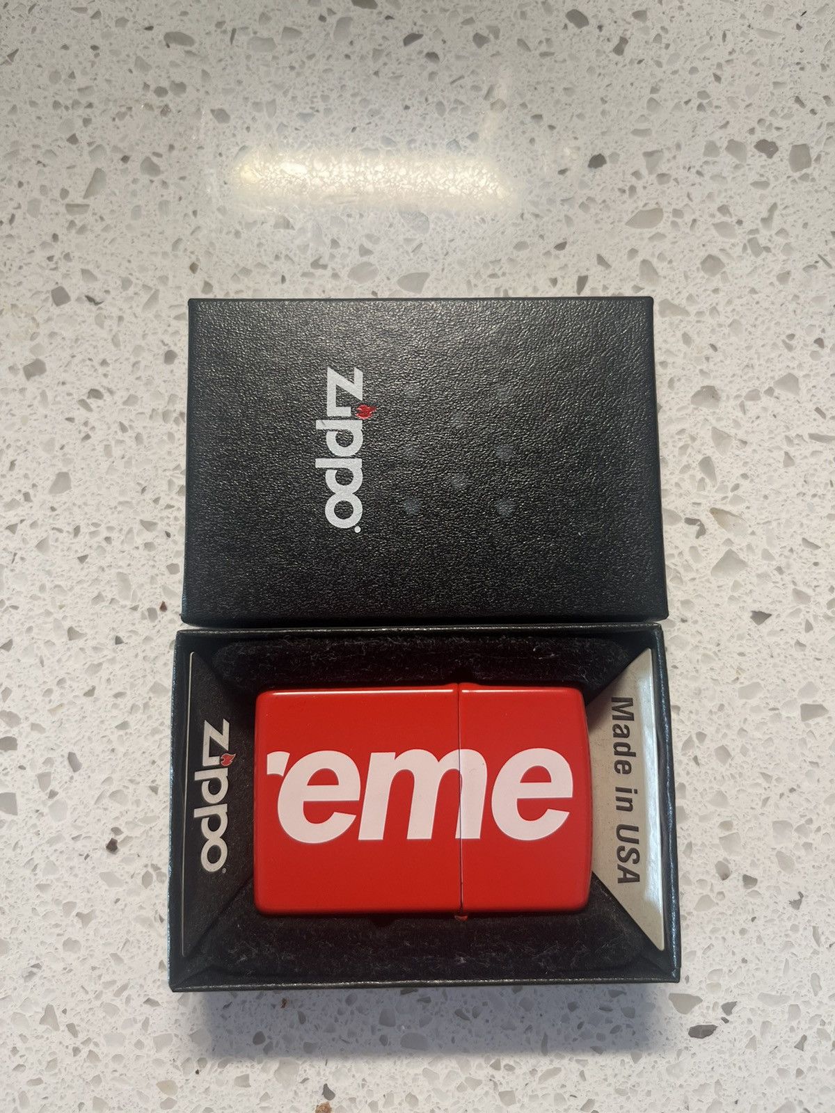 Supreme × Zippo Supreme Zippo Lighter Size ONE SIZE - 2 Thumbnail