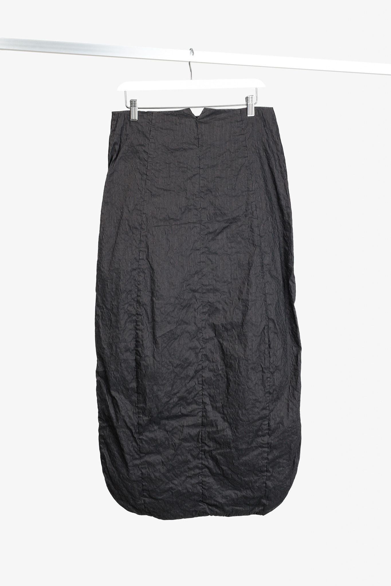 Annette Gortz Annette Gortz Split Black Pinstripe Bubble-Hem Skirt-Pants Size 31" - 2 Thumbnail