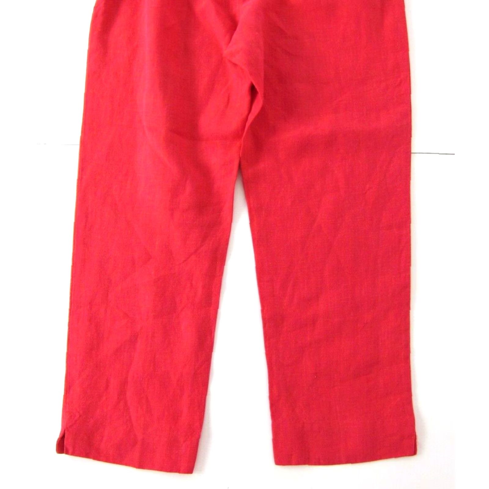 Vintage VINTAGE Finity Naturals 100% Linen High Rise Casual Slim Chino Pant Women Size 6 Pink 90s Mens? Size 28" / US 6 / IT 42 - 6 Thumbnail