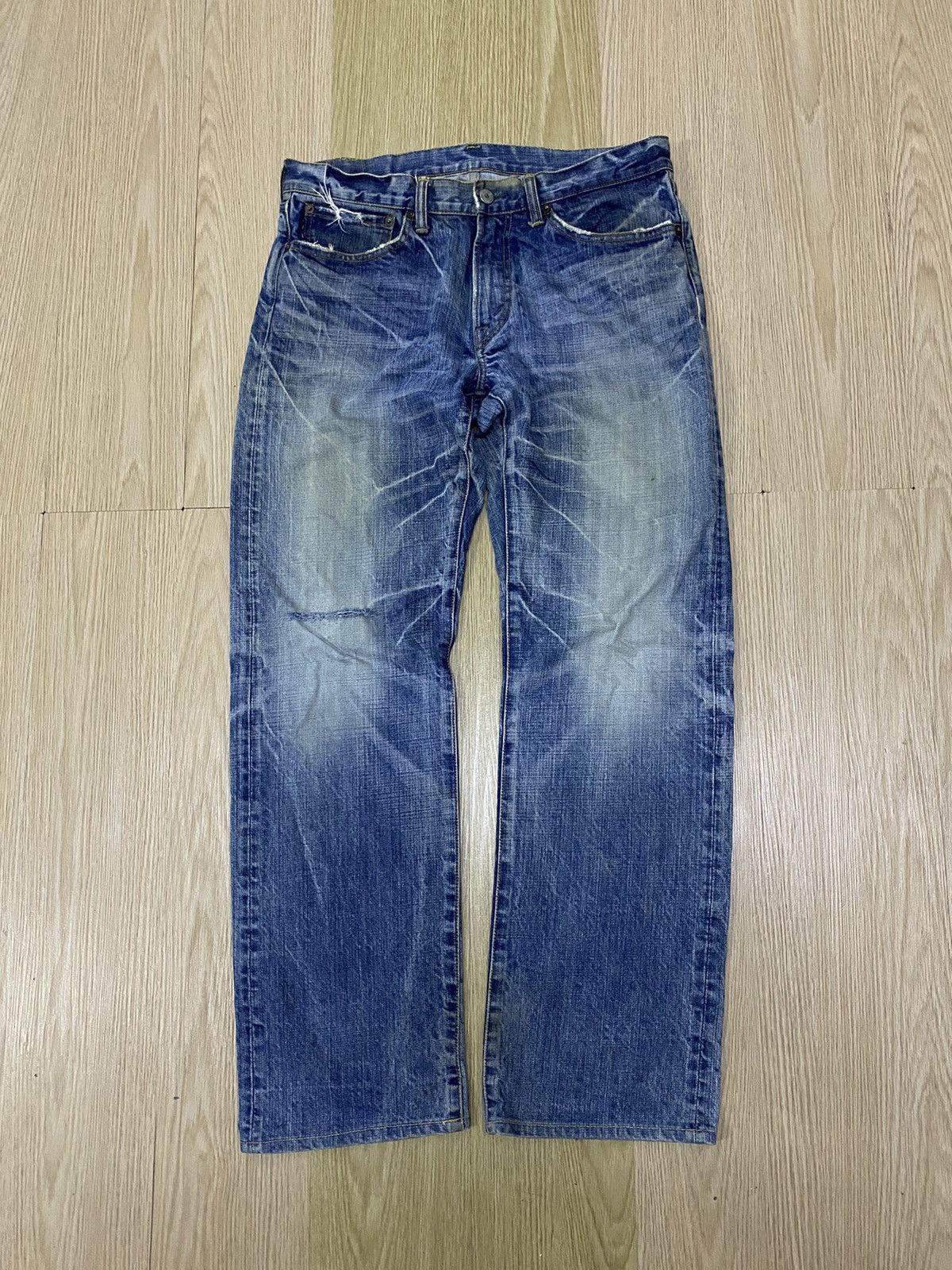 Eternal × Japanese Brand Eternal Japan distressed denime Size US 34 / EU 50 - 1 Thumbnail