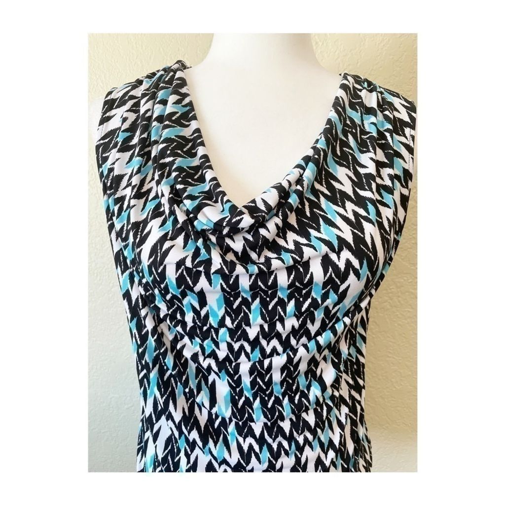 The Unbranded Brand Sleeveless Cowl Neck Top Size L / US 10 / IT 46 - 2 Thumbnail