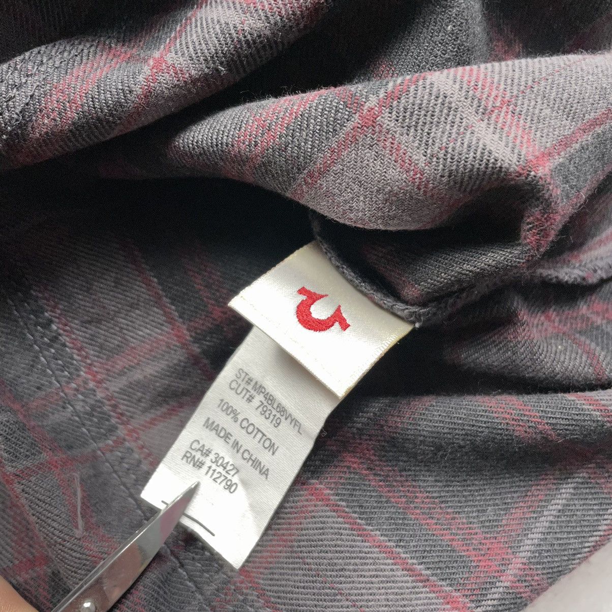 True Religion vintage true religion checked shirt Size US XXL / EU 58 / 5 - 6 Thumbnail