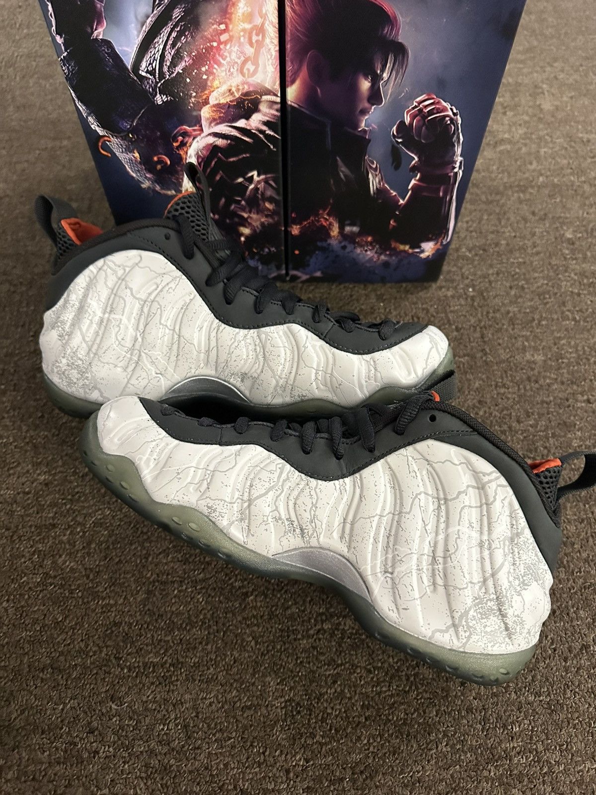 Nike Nike Tekken 8 Air Foamposite One Premium Jin Kazama Size 7 Size US 7 / EU 40 - 4 Thumbnail