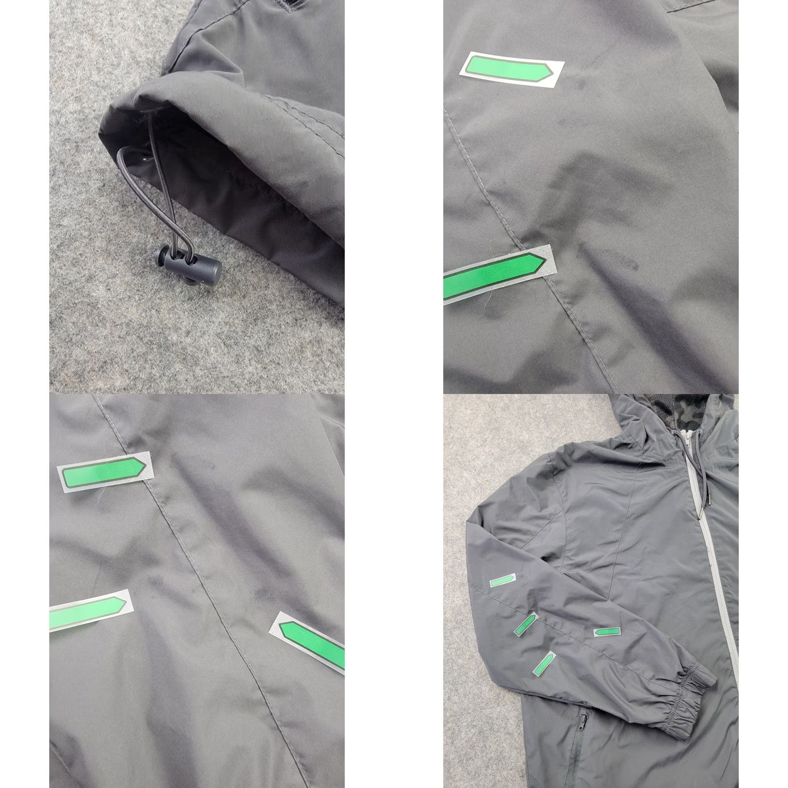 Everlast VINTAGE Everlast Jacket Mens 2XL Gray Full Zip Hooded Outdoor Active Size US XXL / EU 58 / 5 - 8 Thumbnail