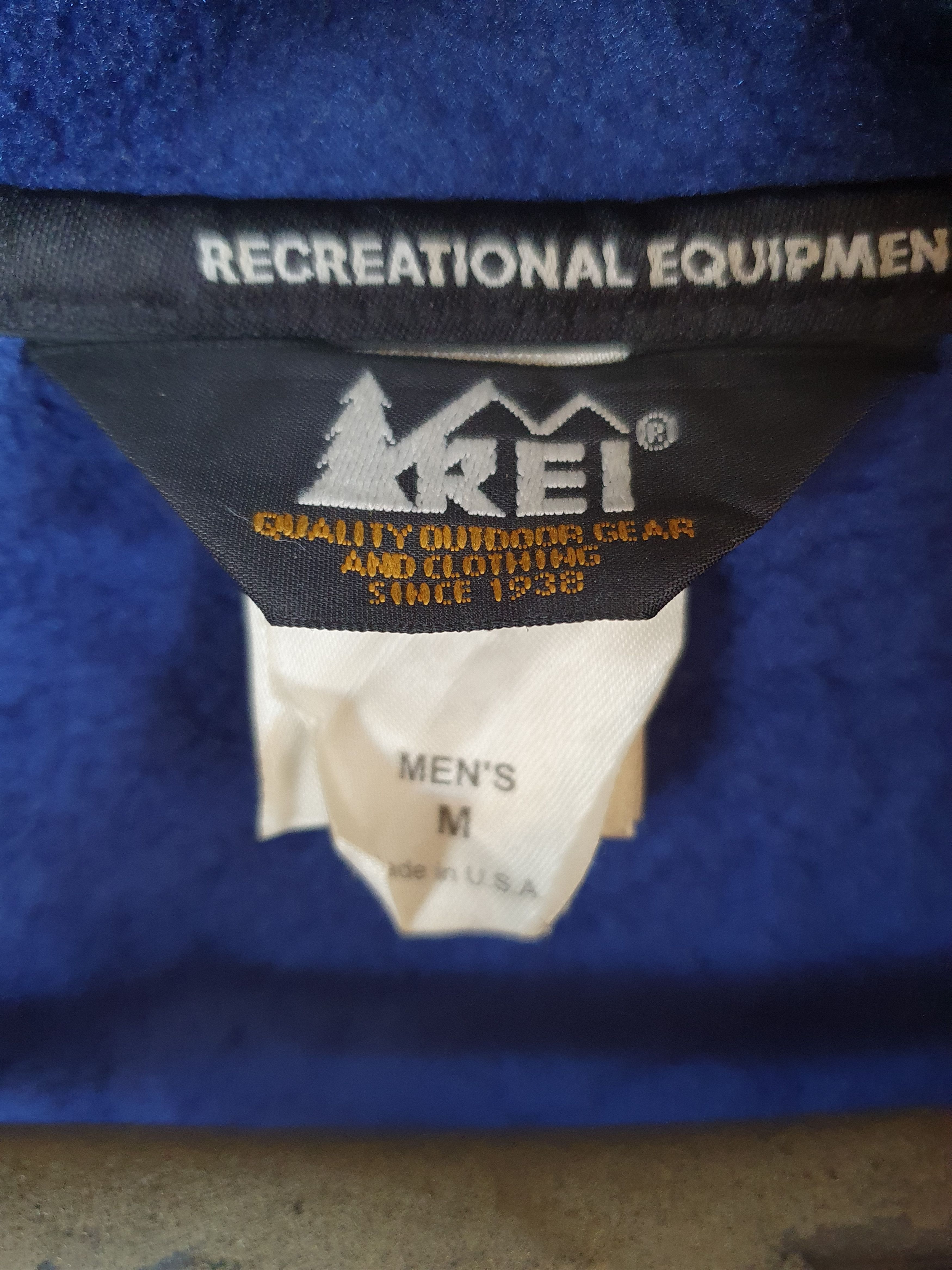 Vintage REI Zip Up Fleece Vintage Made in USA Polartec sz M Size US M / EU 48-50 / 2 - 3 Thumbnail