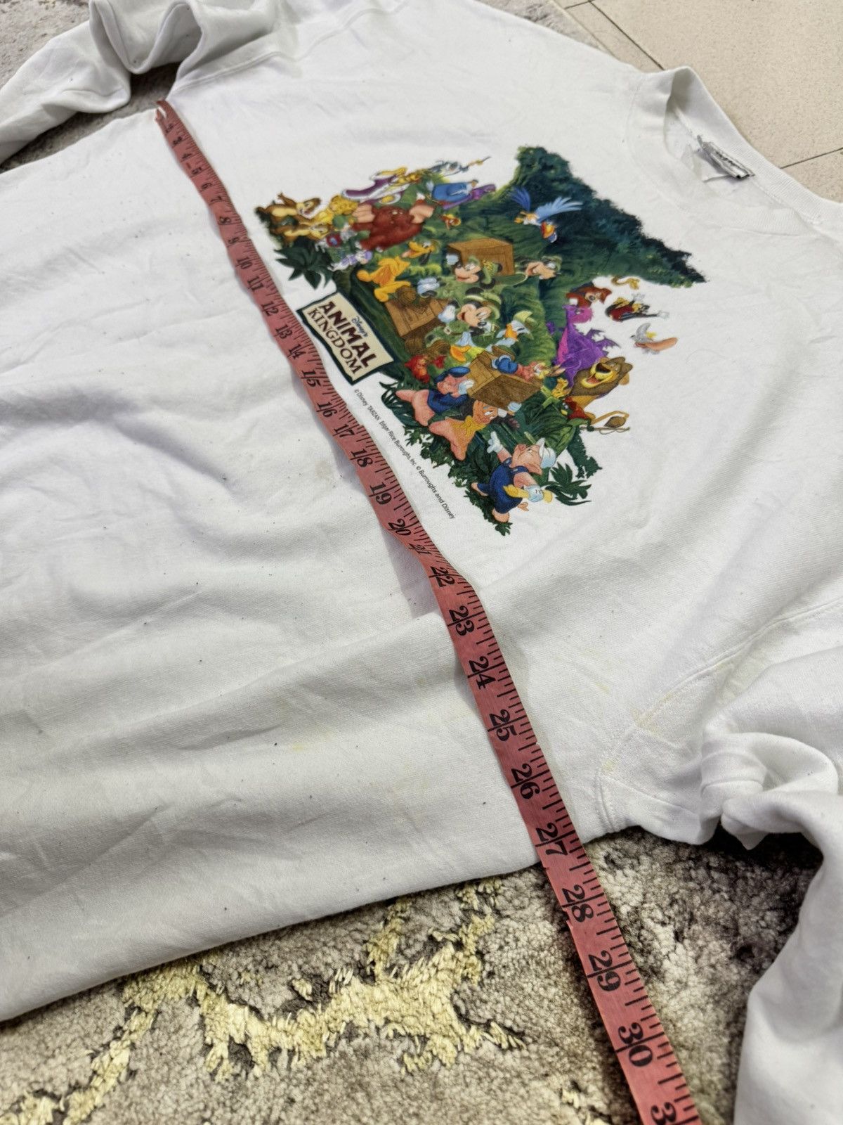 Disney VINTAGE 90's DISNEY'S ANIMAL KINGDOM EDGAR RICE BURROUGHS Size US XXL / EU 58 / 5 - 5 Thumbnail