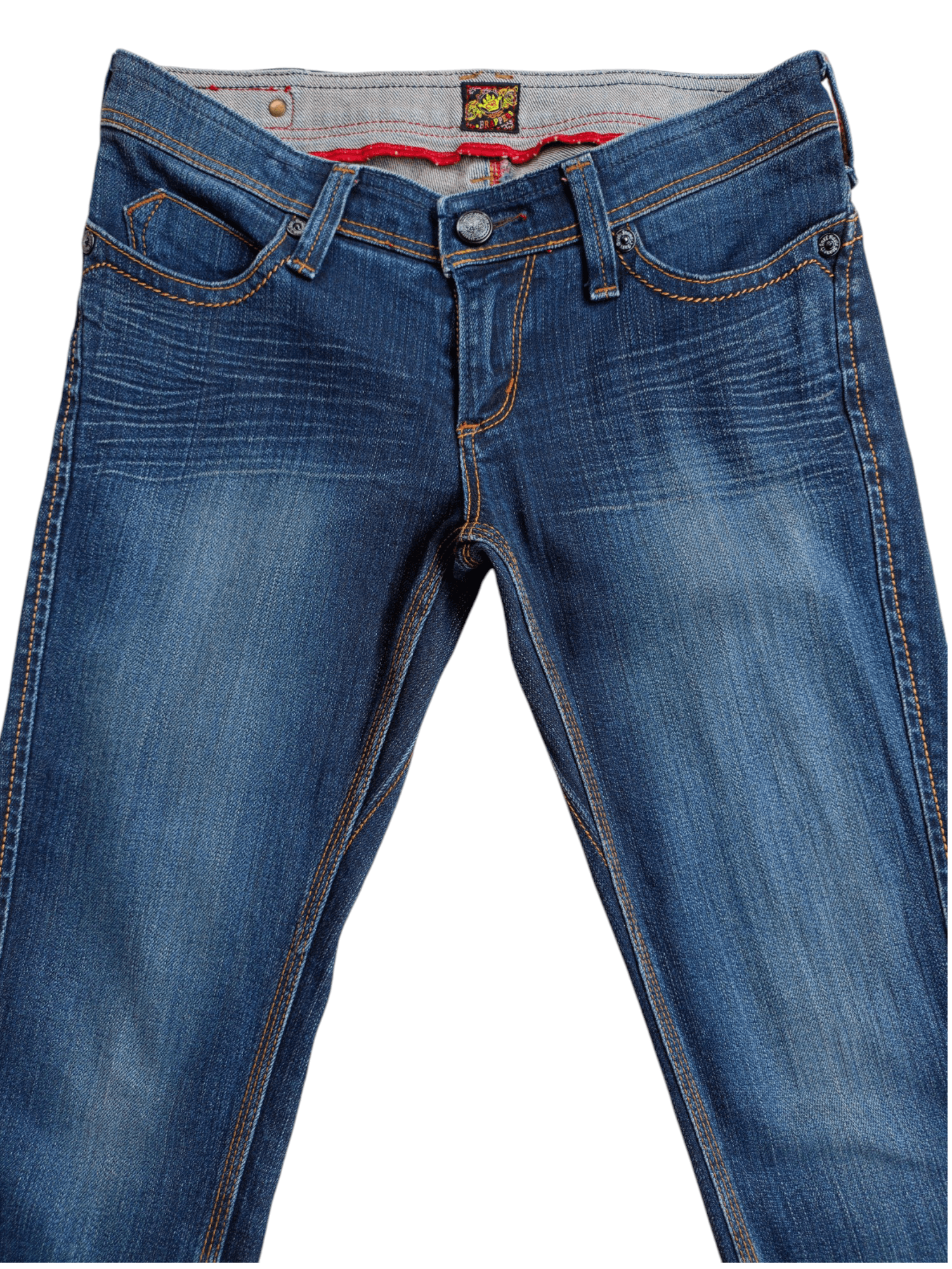 Big John × Japanese Brand × Vintage Brappers Japanese Brand Straight Cut Vintage Denim Size 29" - 2 Thumbnail