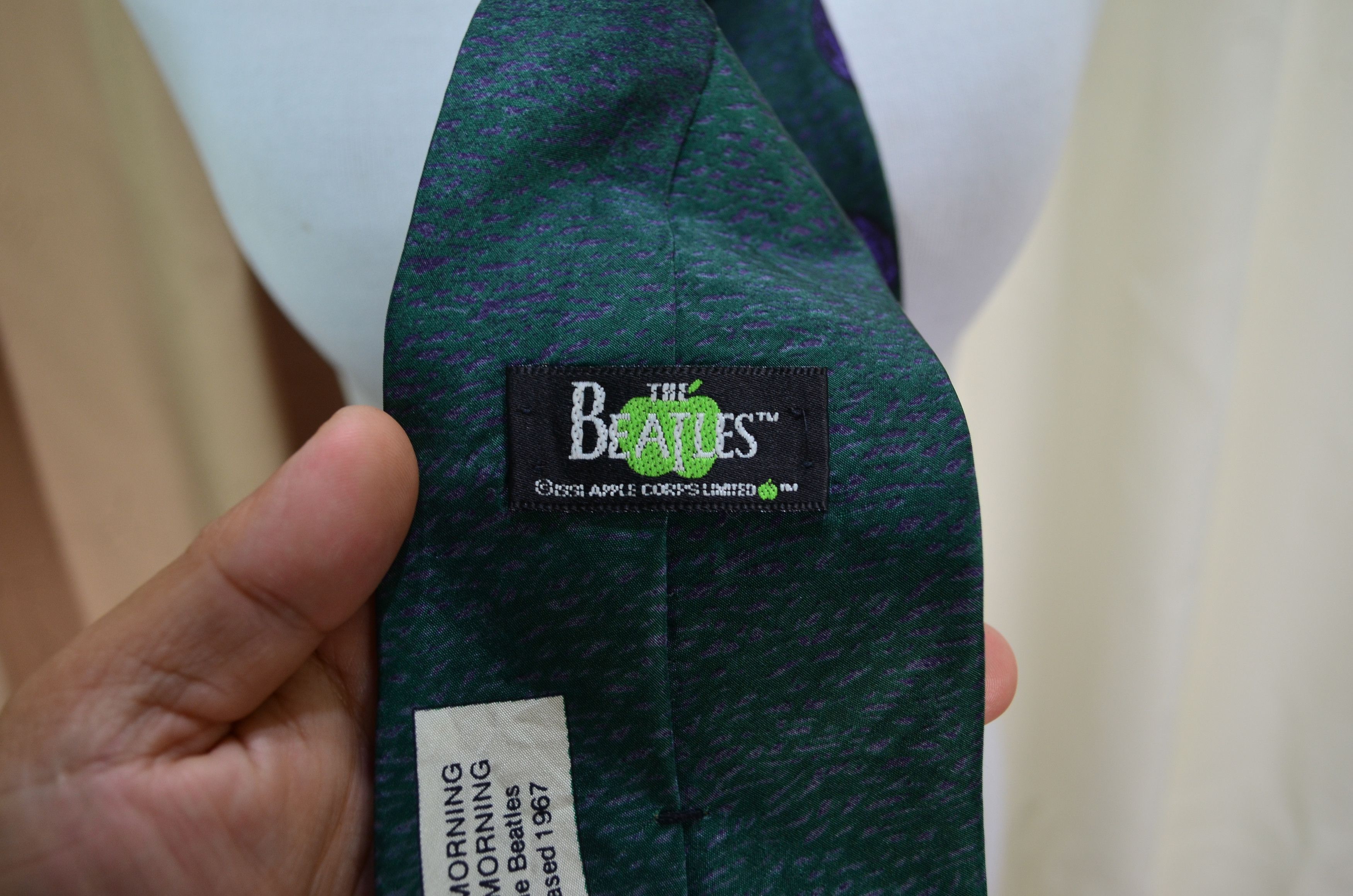 Vintage Vintage The Beatles 1991 Good Morning Necktie Size ONE SIZE - 4 Thumbnail