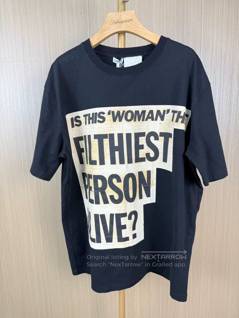 Loewe Loewe Letter Printed T-Shirt Size XS / US 0-2 / IT 36-38 - 1 Thumbnail