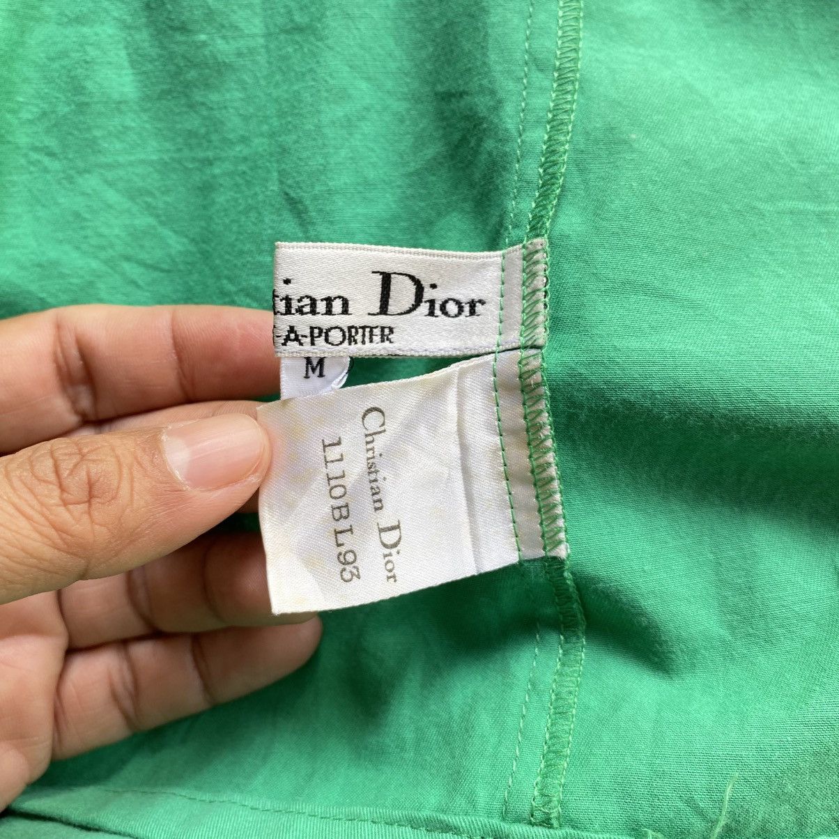 Dior Christian Dior Green Pocket Shirt Size M / US 6-8 / IT 42-44 - 3 Thumbnail