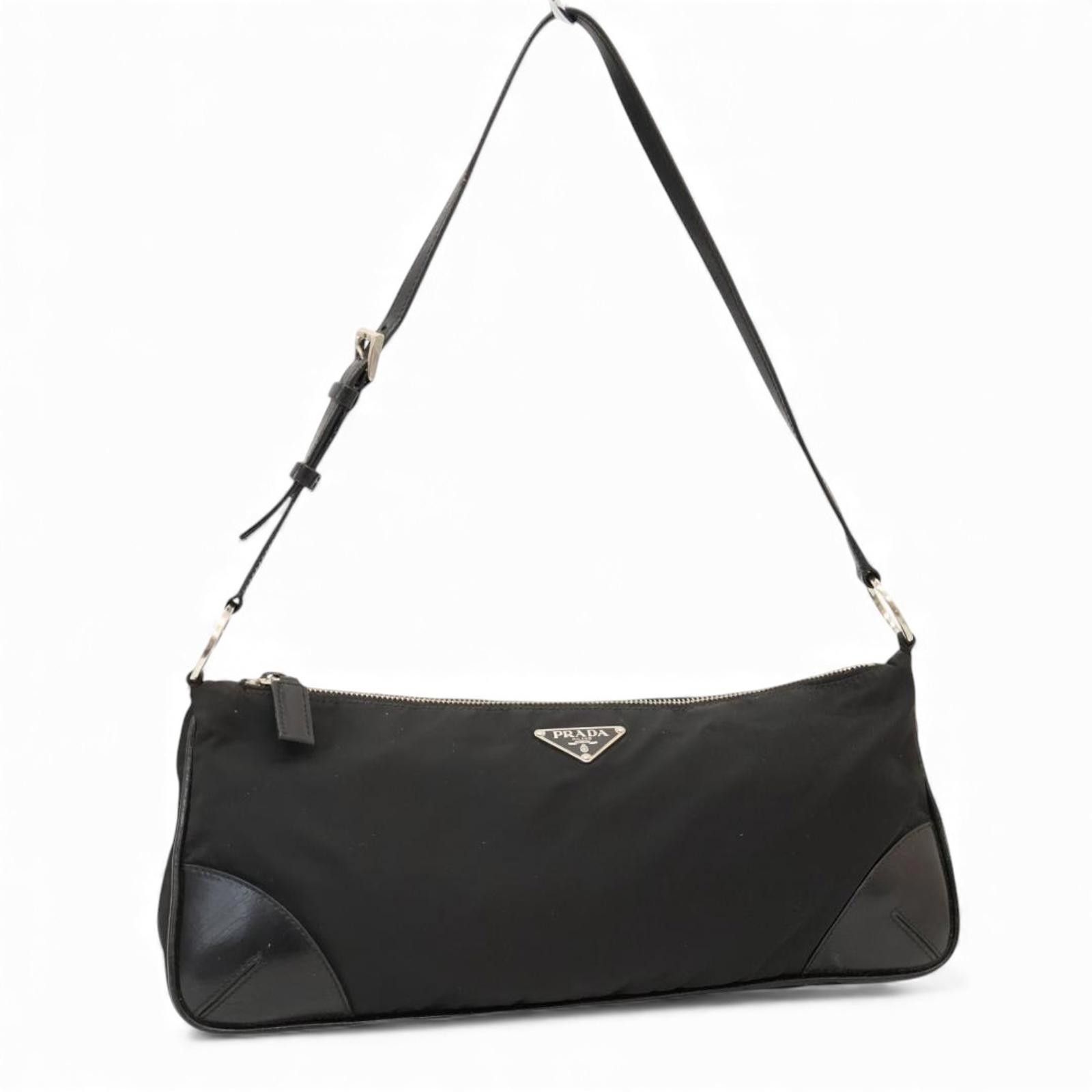 Prada Prada - Black Shoulder Bag Size ONE SIZE - 1 Thumbnail