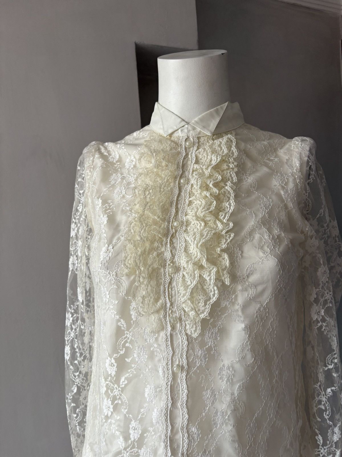 Vintage Vintage made in japan blouse Size XS / US 0-2 / IT 36-38 - 3 Thumbnail