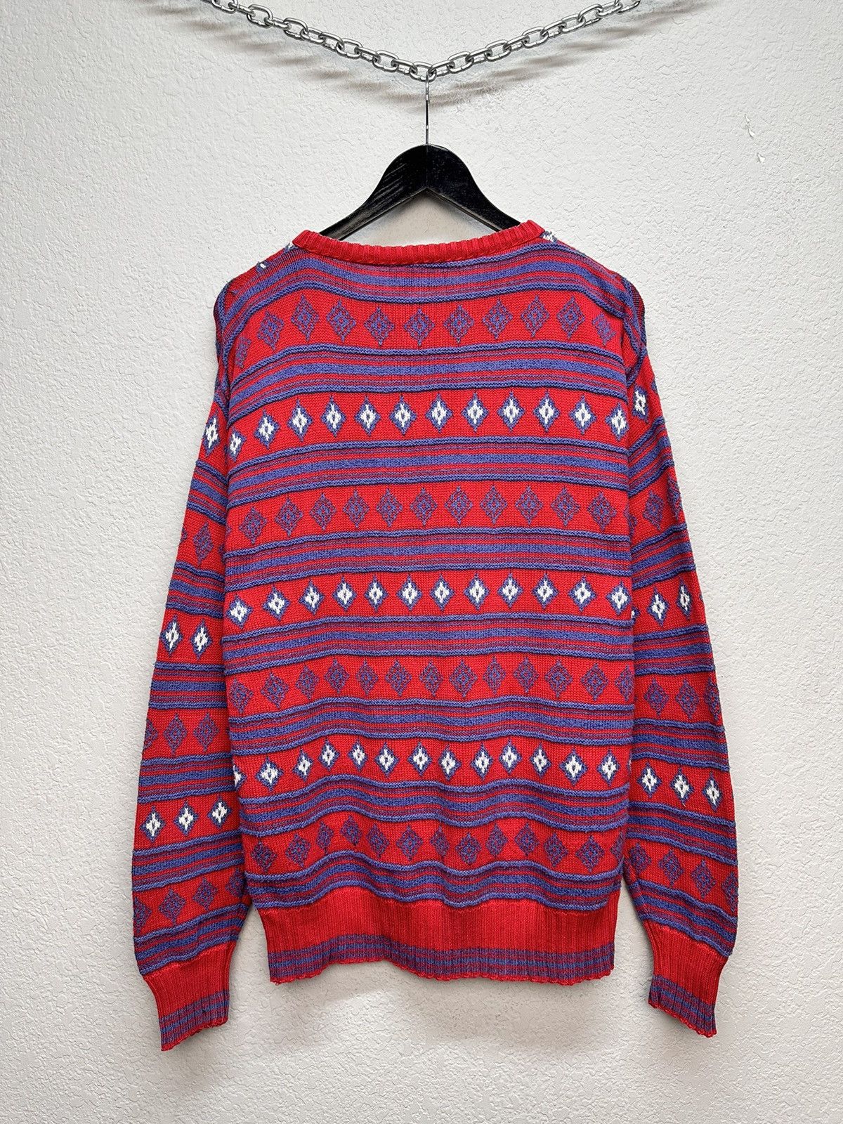 Chaps Ralph Lauren Ralph Lauren vintage knit sweater fair isle 90s preppy style Size US M / EU 48-50 / 2 - 9 Thumbnail