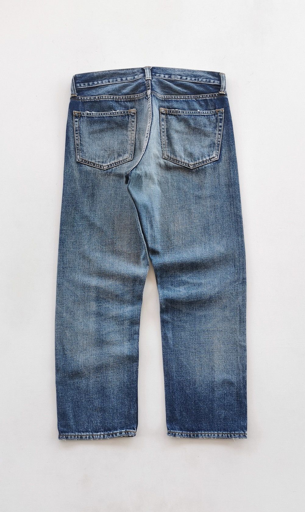 Eternal Eternal Japan Deep Blue Distressed Denim Short Size US 30 / EU 46 - 7 Thumbnail