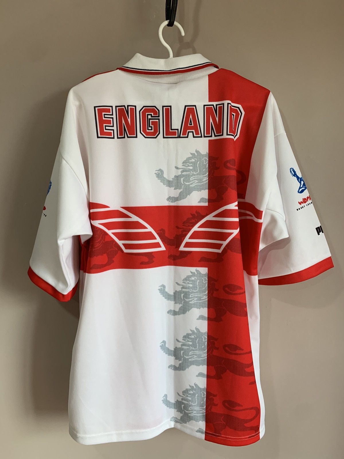 Puma × Vintage England 1995 Home Rugby League Shirt Puma Jersey Size L Size US L / EU 52-54 / 3 - 2 Thumbnail