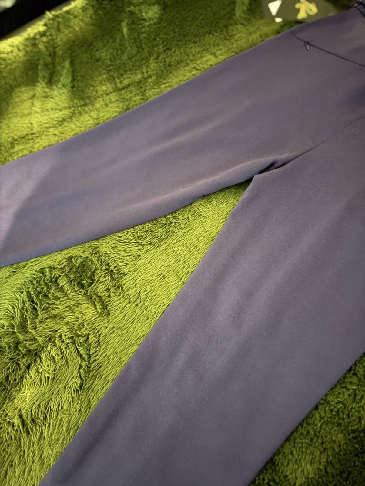 Needles M] Needles Side Tab Wool-Poly Blend Slacks Purple Size US 32 / EU 48 - 10 Thumbnail