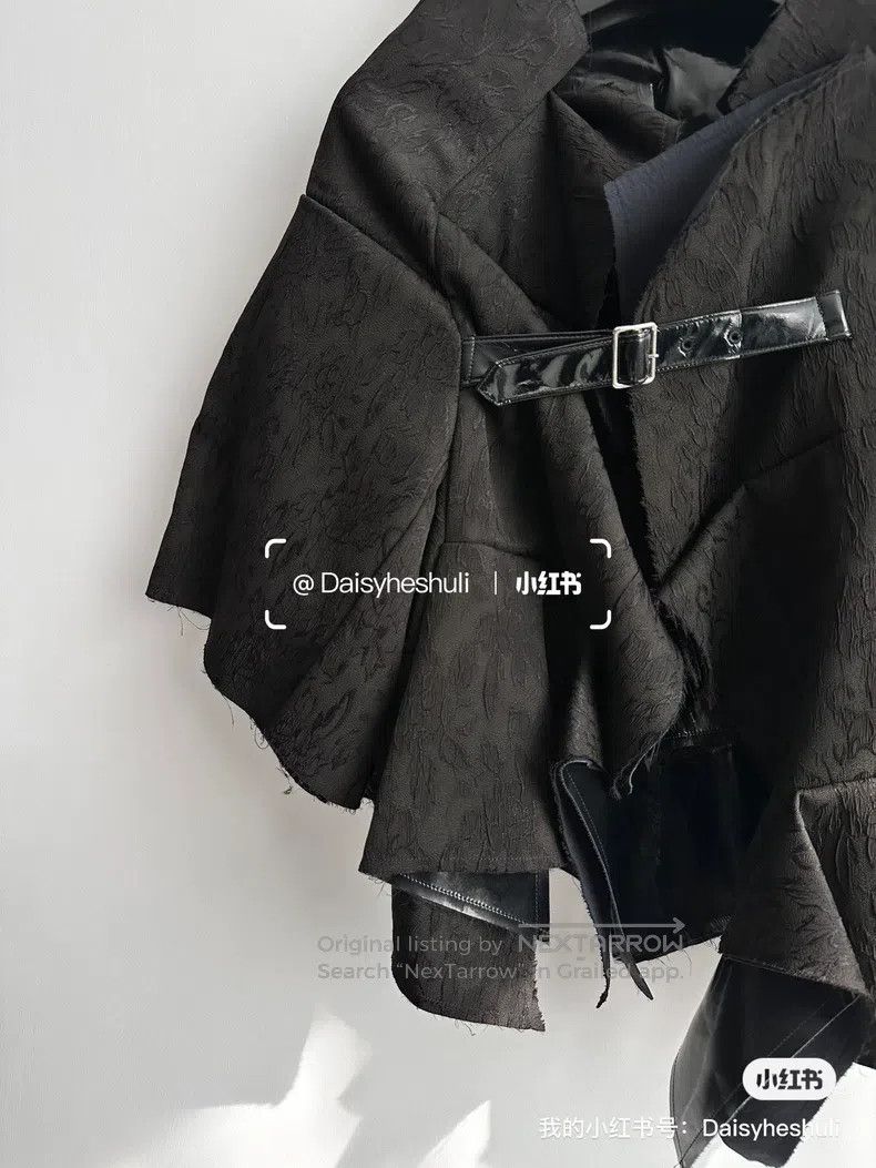 Other Comme Des Garcons Asymmetric patchwork jacket, leather Size S / US 4 / IT 40 - 4 Thumbnail
