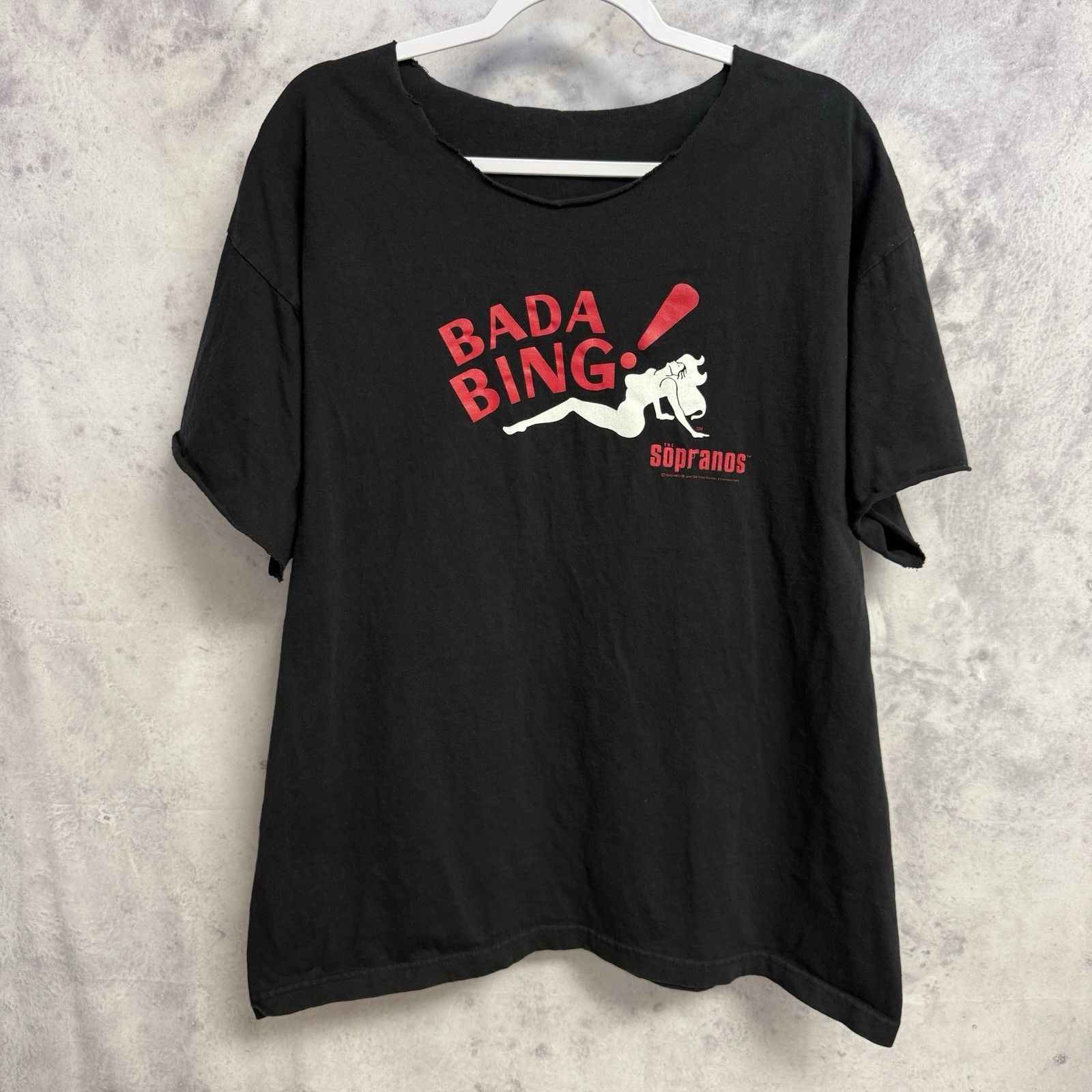 Vintage Vintage Sopranos Bada Bing! Shirt Mens XL Black Satin Dolls Size US XL / EU 56 / 4 - 2 Thumbnail