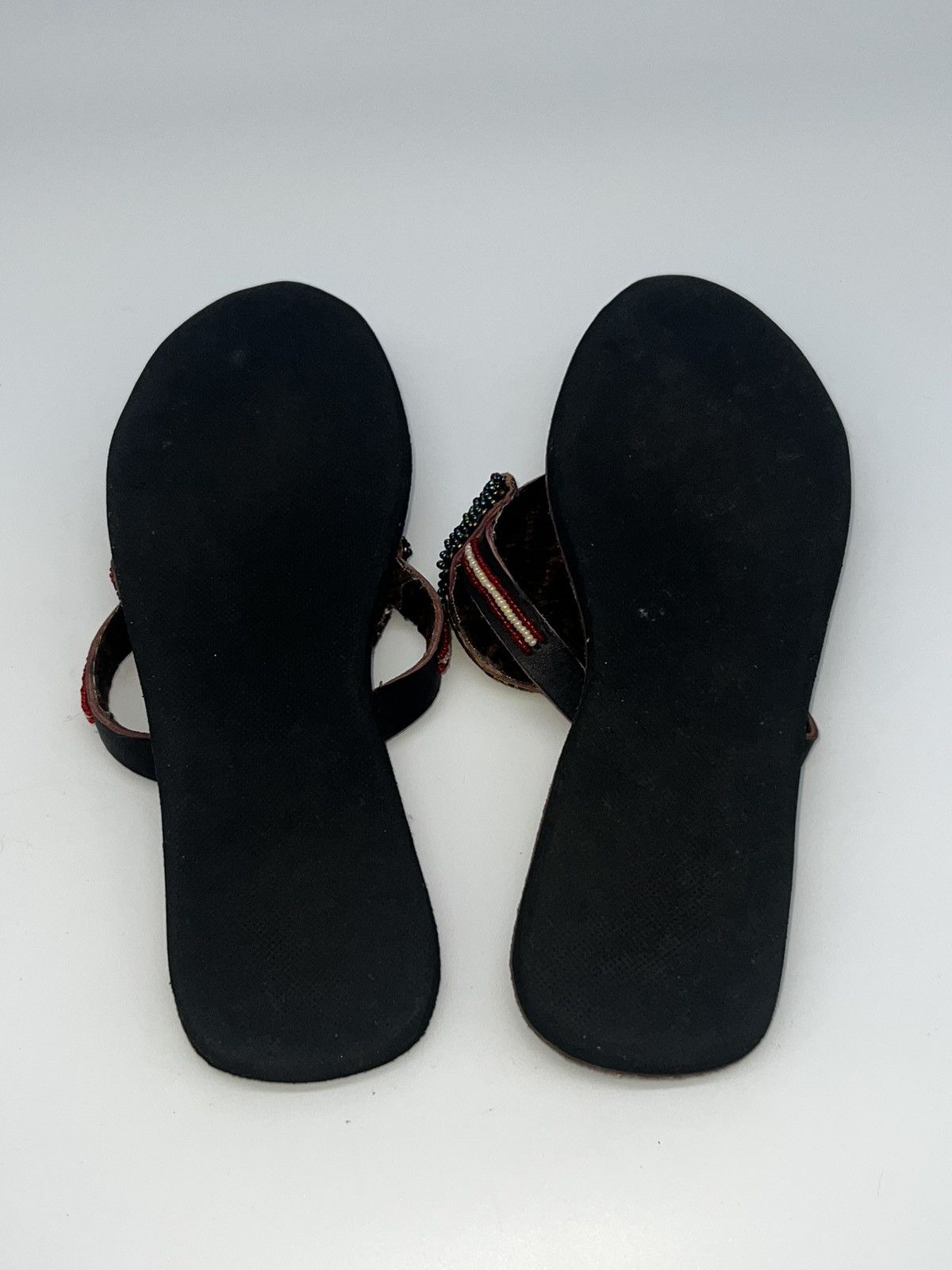 Other Handmade African Beaded, Leather Maasai Sandals Multicolor Size US 9.5 / IT 39.5 - 11 Thumbnail