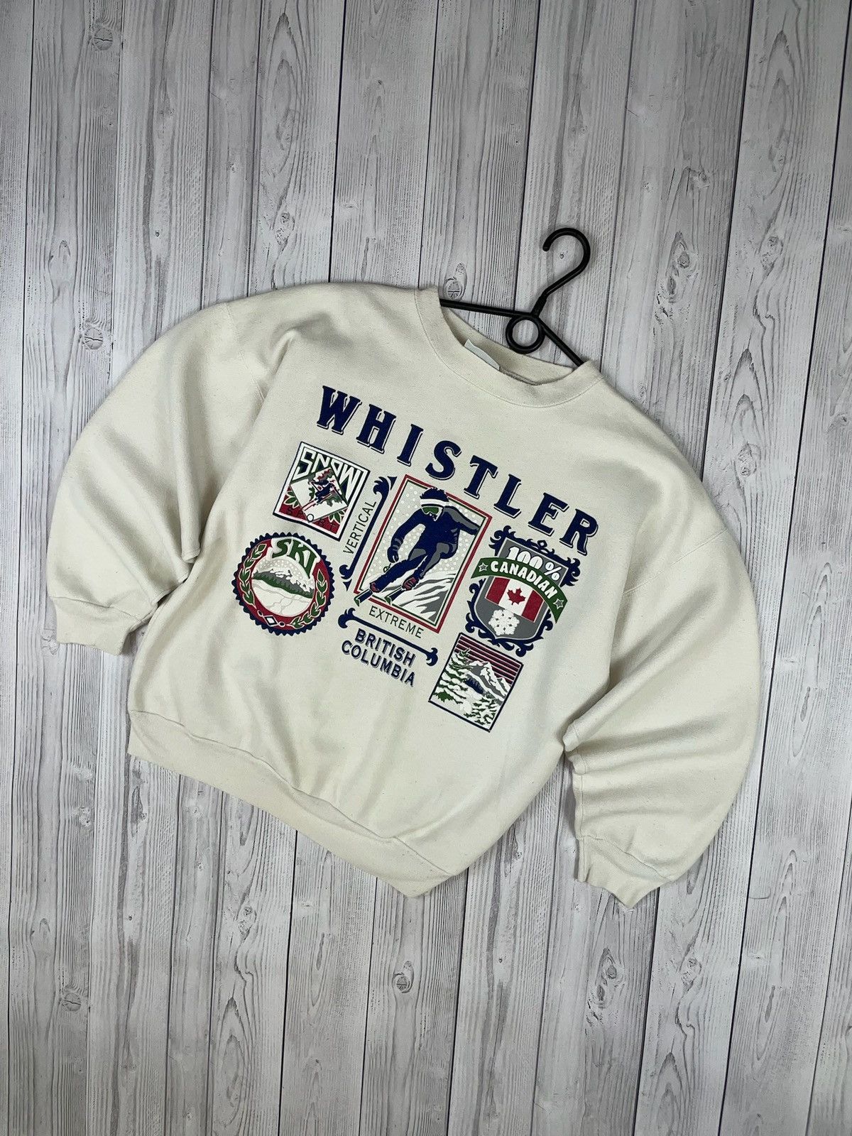 USA Olympics Vintage olympic games Whistler British Columbia sweatshirt M Size US M / EU 48-50 / 2 - 1 Thumbnail