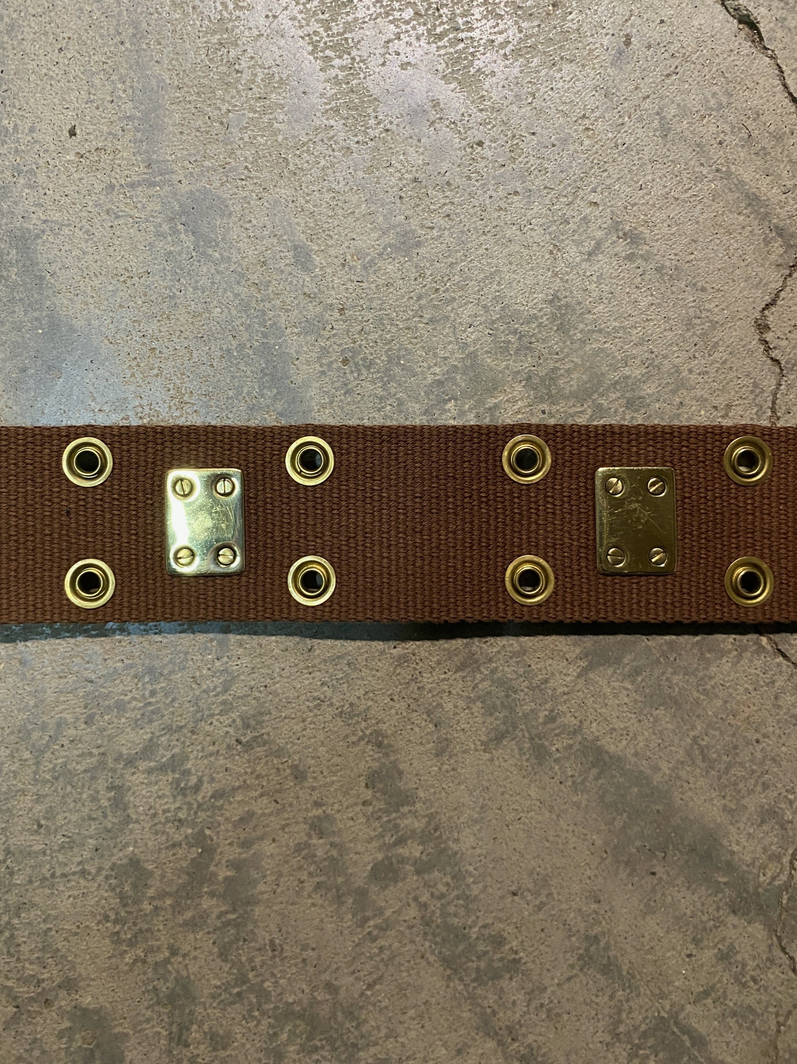 Dior Christian Dior SS02 “Street Chic” Canvas Black Cargo Belt Size ONE SIZE - 9 Thumbnail