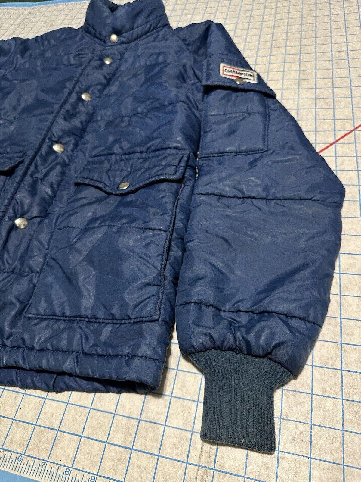 Champion vintage 70's Puffer Coat Jacket L Nylon USA CHAMPION Size US L / EU 52-54 / 3 - 8 Thumbnail