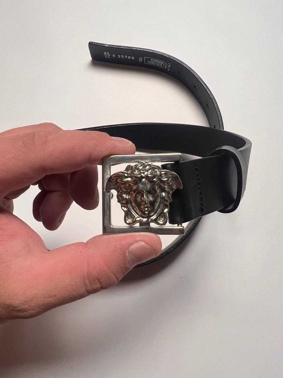 Versace Vintage GIANNI VERSACE Medusa Head Logo Belt Size ONE SIZE - 1 Thumbnail