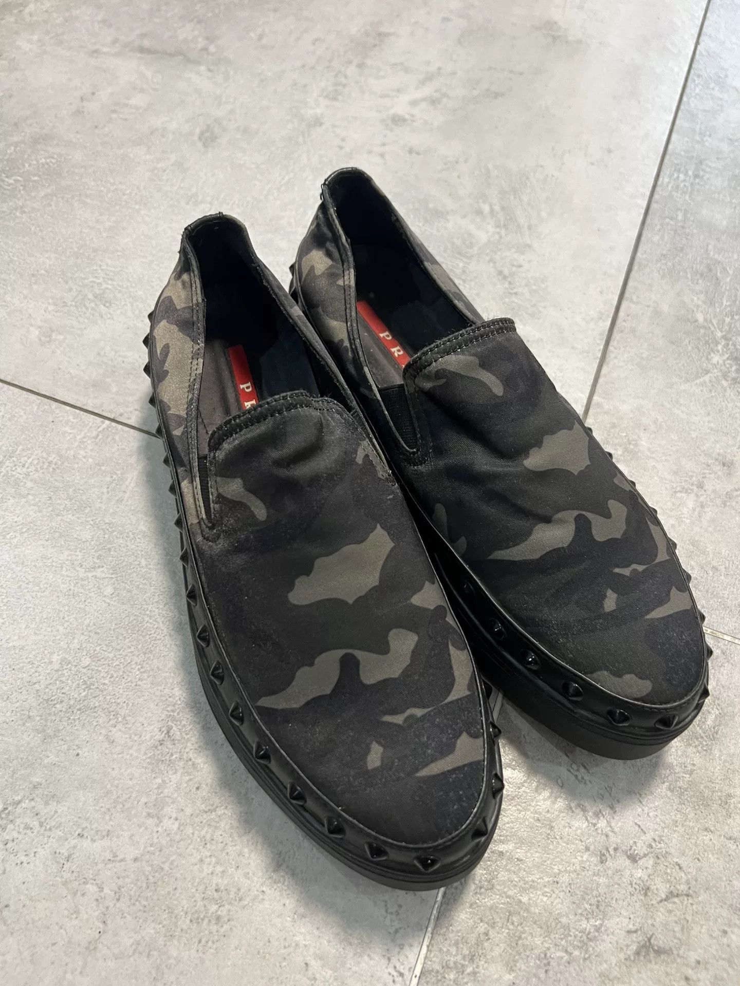 Prada Prada Men's Slip-On Casual Sneakers Size US 7 / EU 40 - 1 Thumbnail
