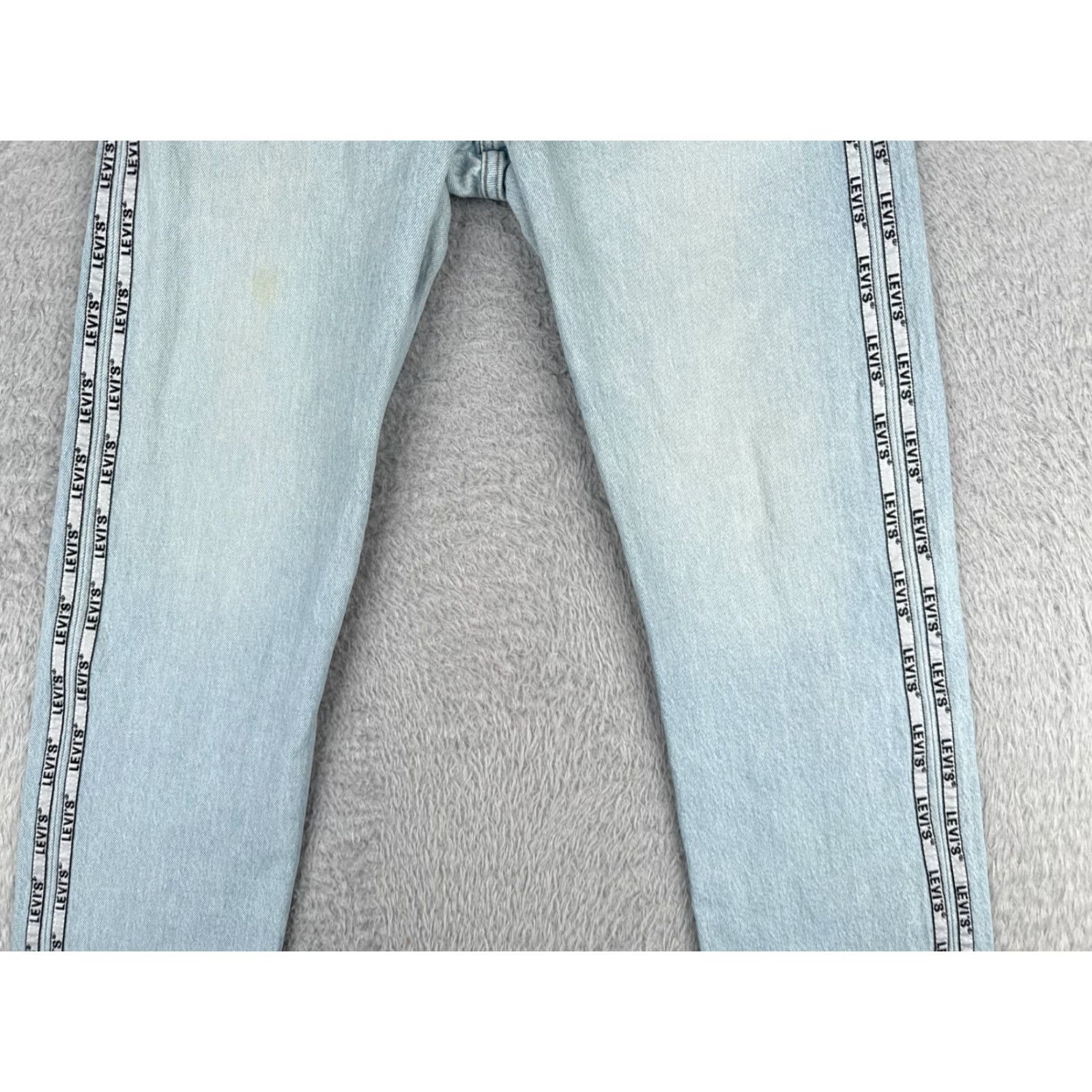 Levi's VINTAGE Levis Premium Jeans Women 32 Blue Denim Big E 720 Super Skinny Taper 32x30 Size 24" / US 00 / IT 34 - 3 Thumbnail