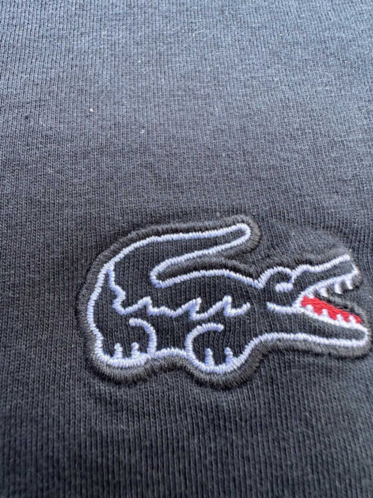 Lacoste Lacoste Black V-Neck Tee Shirt Size US L / EU 52-54 / 3 - 3 Thumbnail