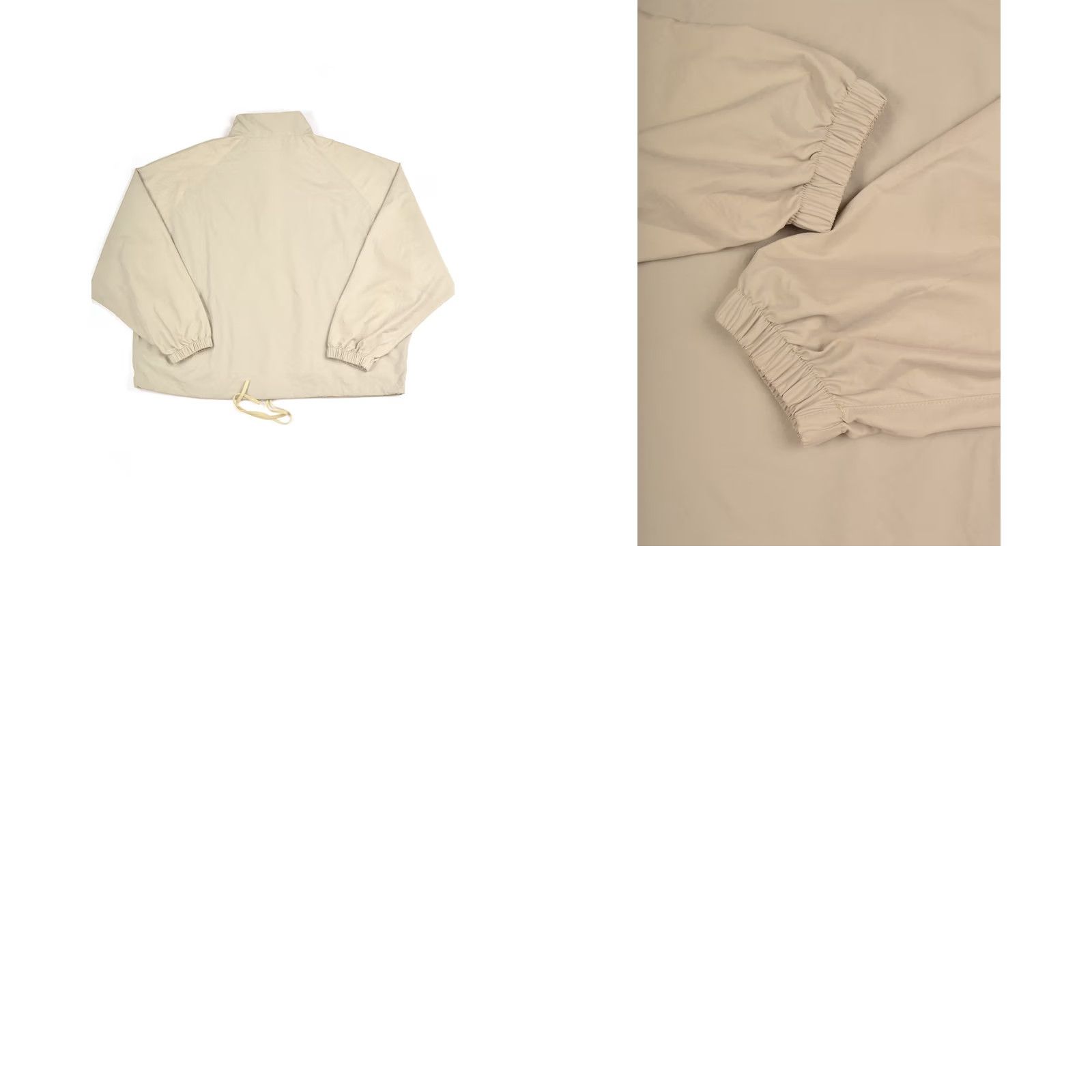 Fear of God Fear of God Essentials Half Zip Track Jacket Windbreaker Men M Gray Green Size US M / EU 48-50 / 2 - 8 Thumbnail