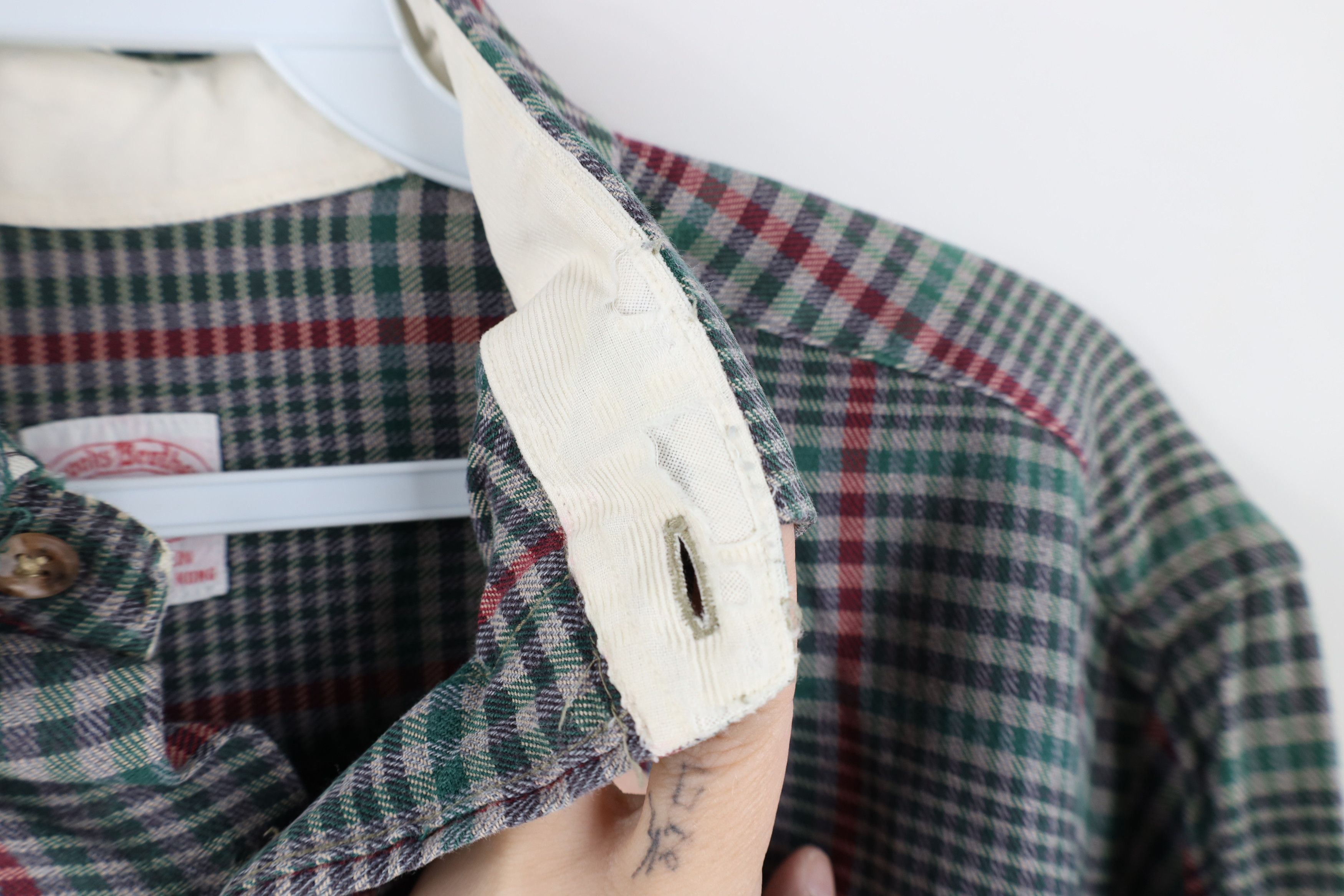 Brooks Brothers Vintage 80s 90s Brooks Brothers Flannel Button Down Shirt Size US M / EU 48-50 / 2 - 8 Thumbnail