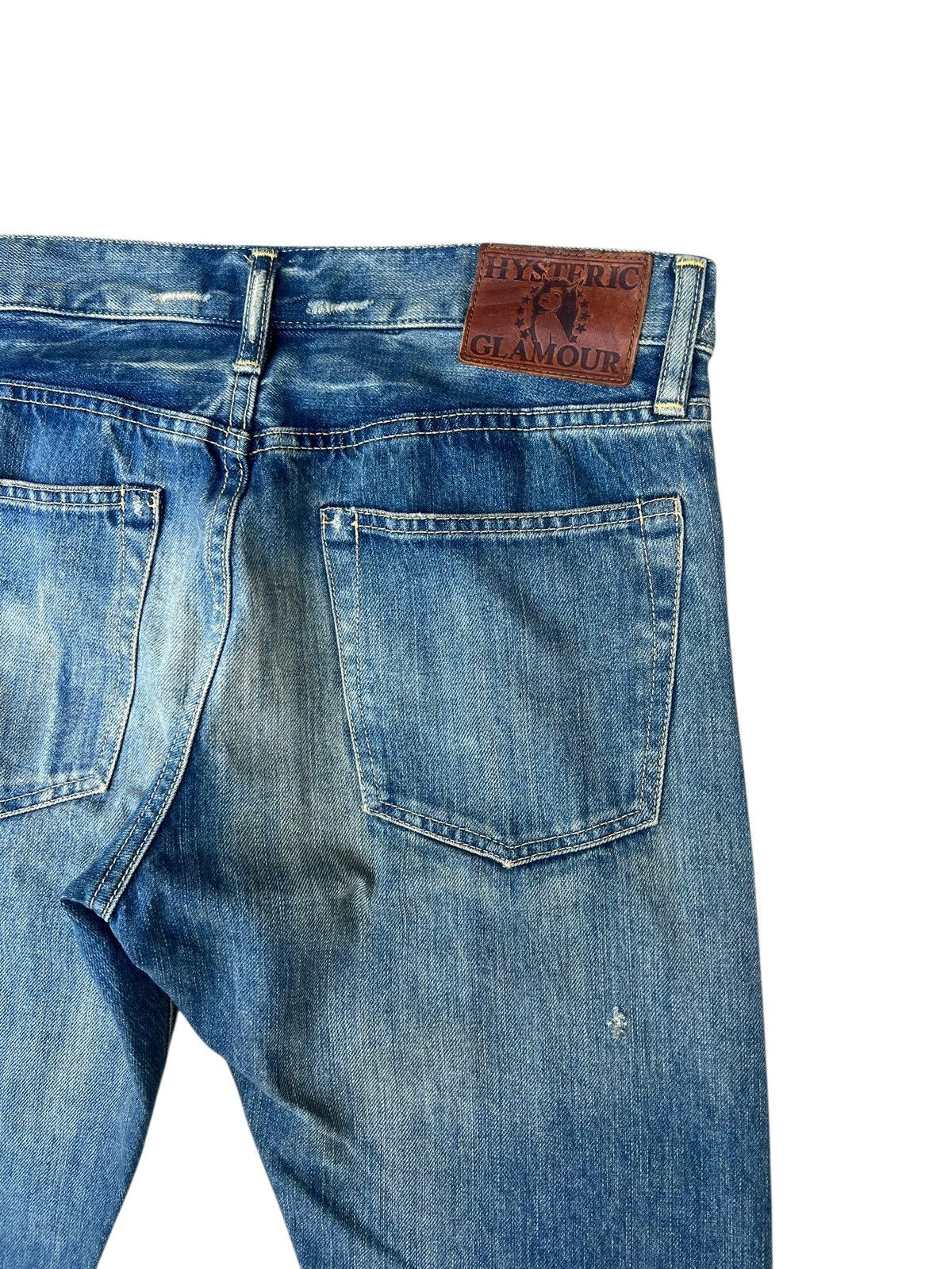 Hysteric Glamour Vintage Hysteric Glamour Distressed Denim Selvedge Jeans Size US 30 / EU 46 - 8 Thumbnail
