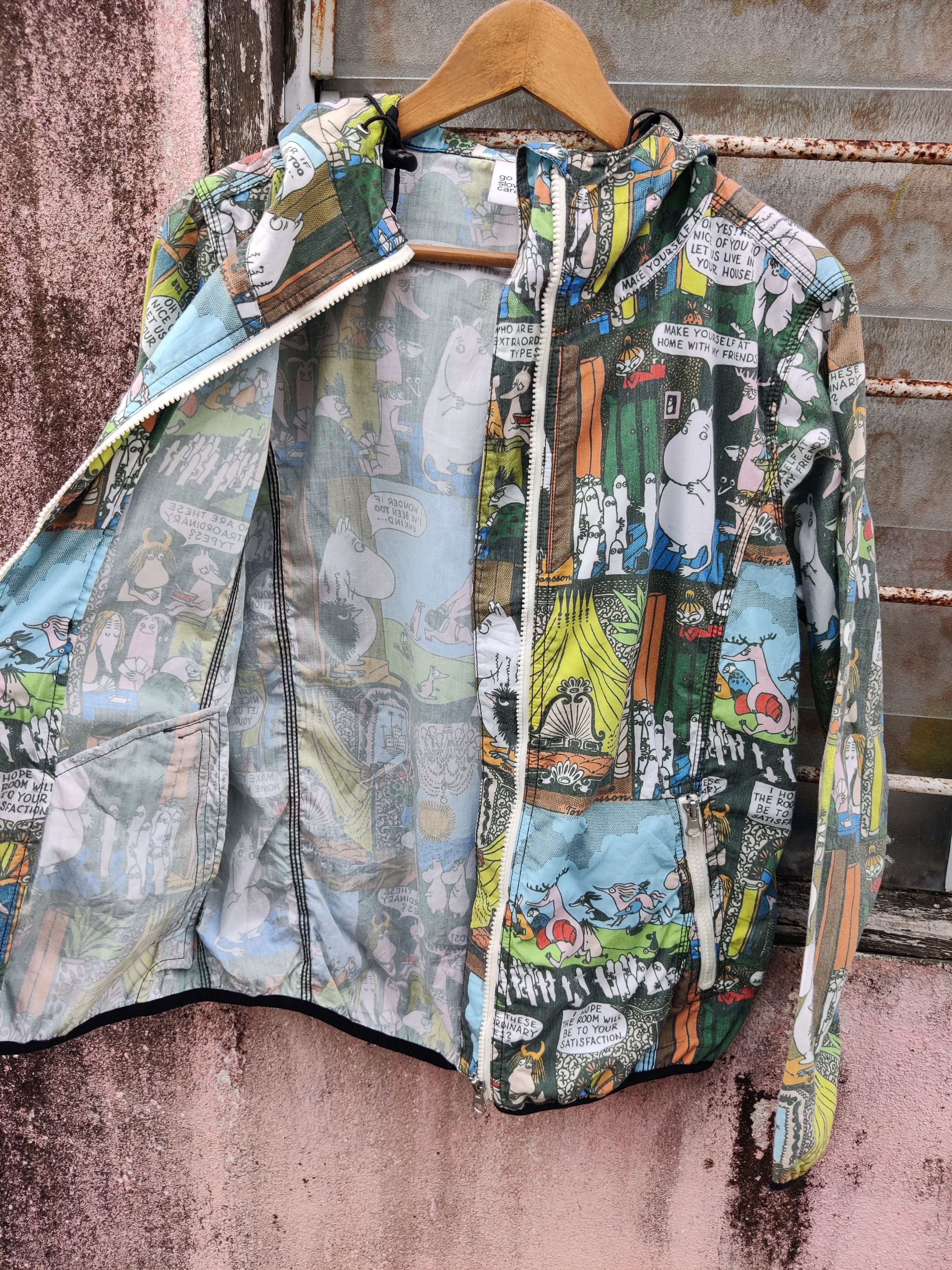 go slow caravan Vintage Go Slow Caravan Moomin OVP Jacket Size US S / EU 44-46 / 1 - 7 Thumbnail