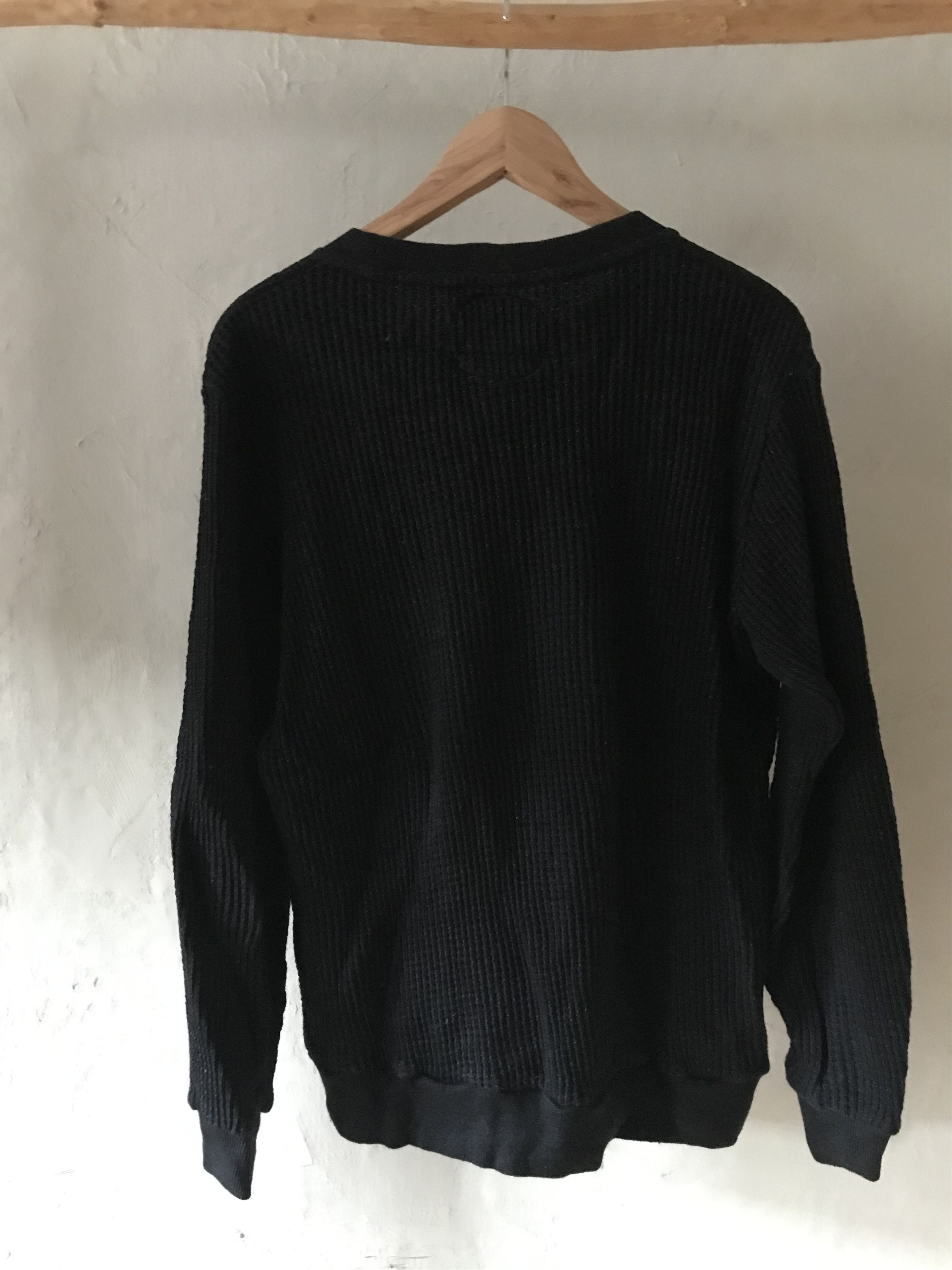 Blue Blue Japan Blue Blue Japan Pure Indigo soft cotton waffle sweater Size US M / EU 48-50 / 2 - 8 Thumbnail