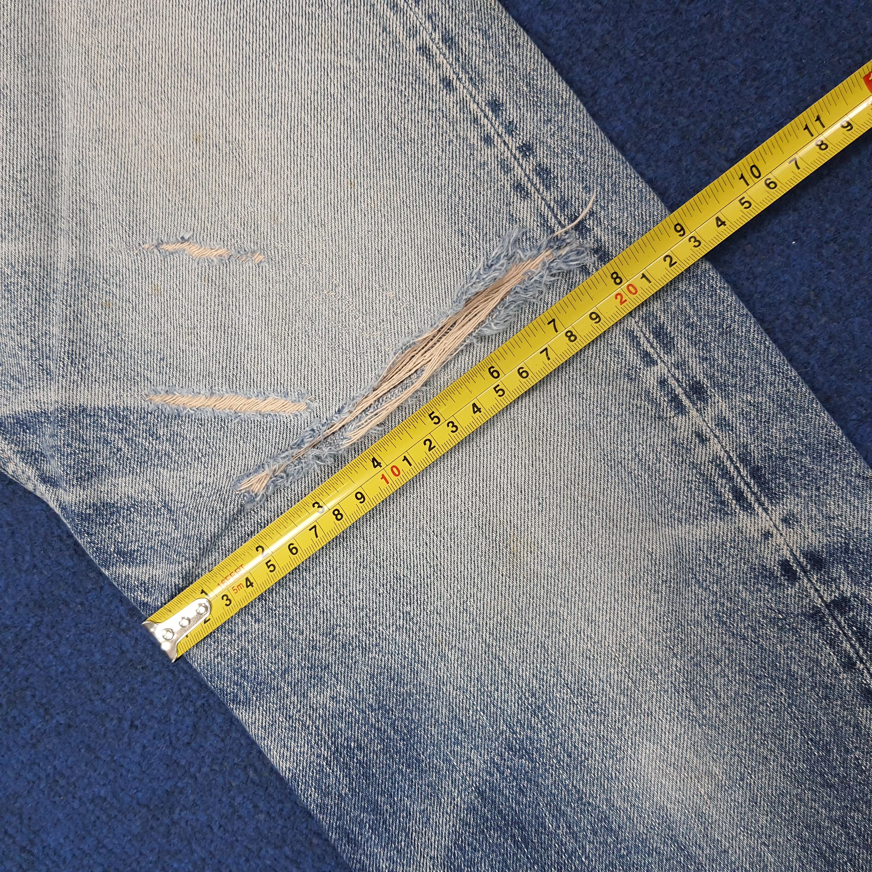 HOLLYWOOD RANCH MARKET Vintage HRM Hollywood Ranch Market Distressed Jeans C244N29 Size US 32 / EU 48 - 15 Thumbnail