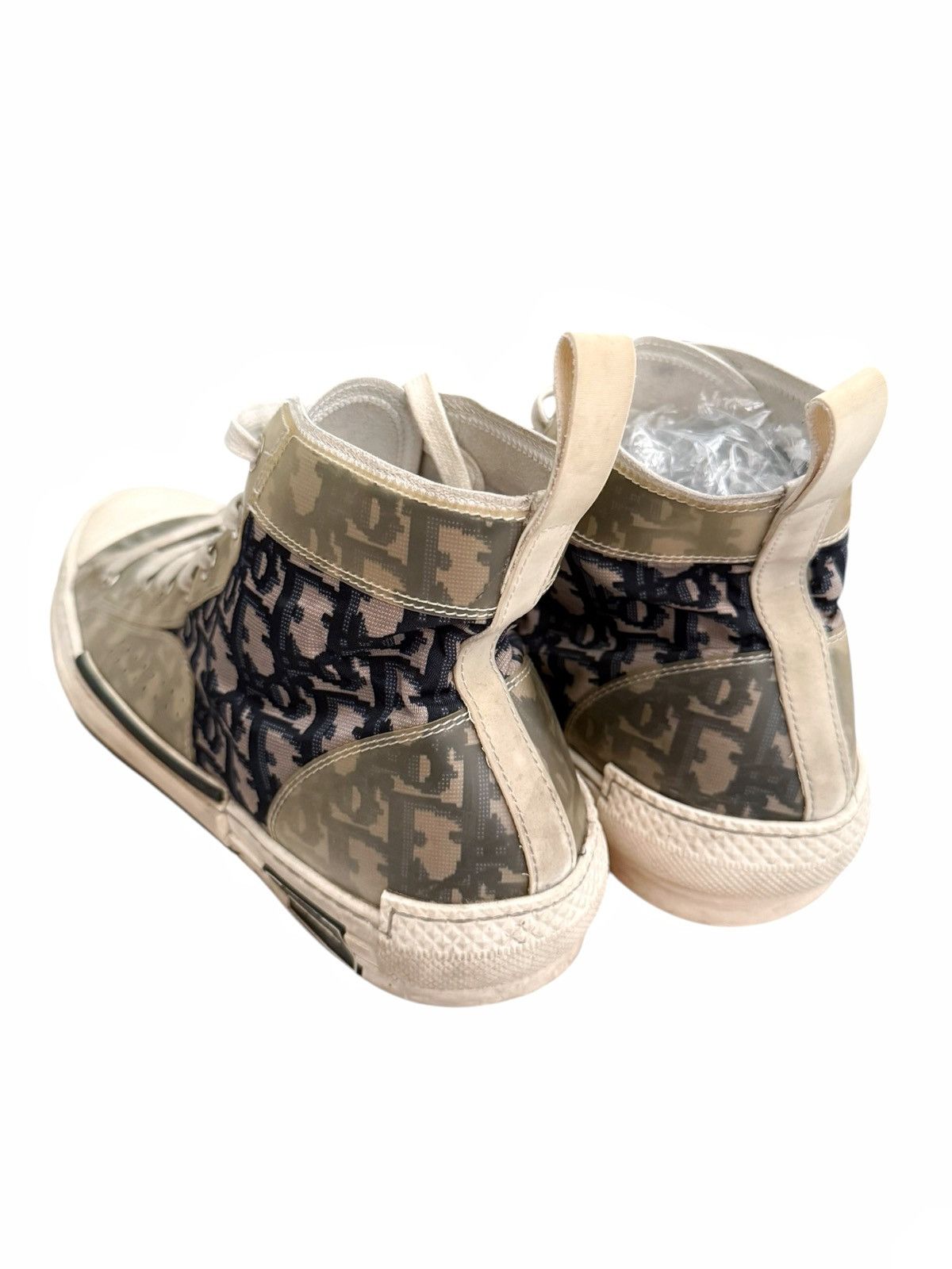 Dior B23 Hightop Navy Monogram Sneaker Size US 11 / EU 44 - 3 Thumbnail