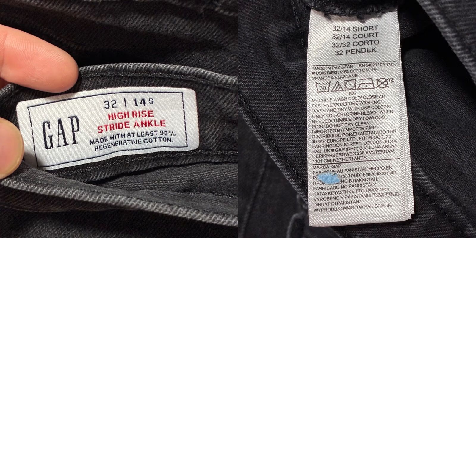 Gap VINTAGE Not -> (invalid) Size 36" / US 14 / IT 50 - 8 Thumbnail