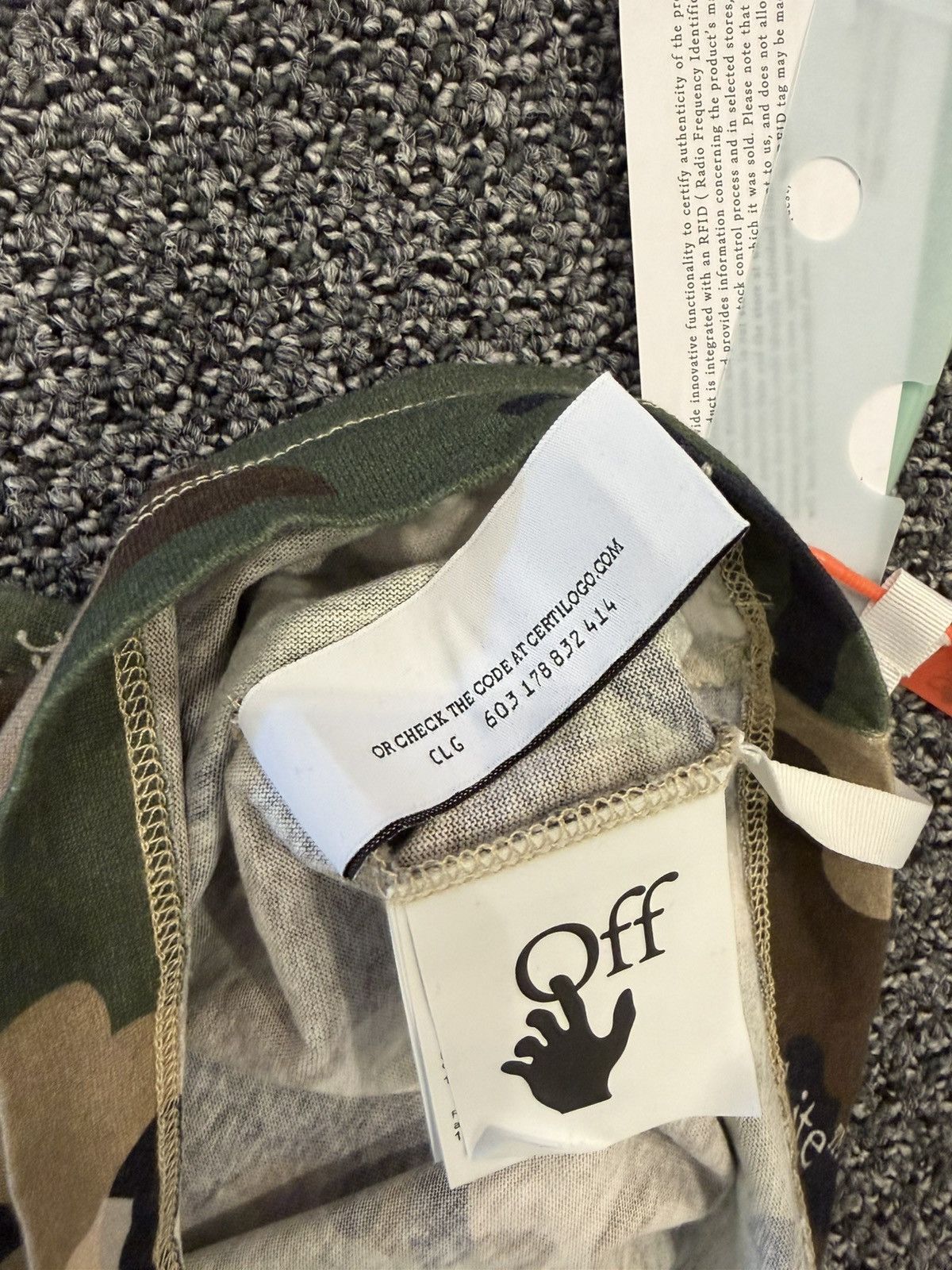 Off-White Off-White AOP Camo Tee Size US XL / EU 56 / 4 - 9 Thumbnail