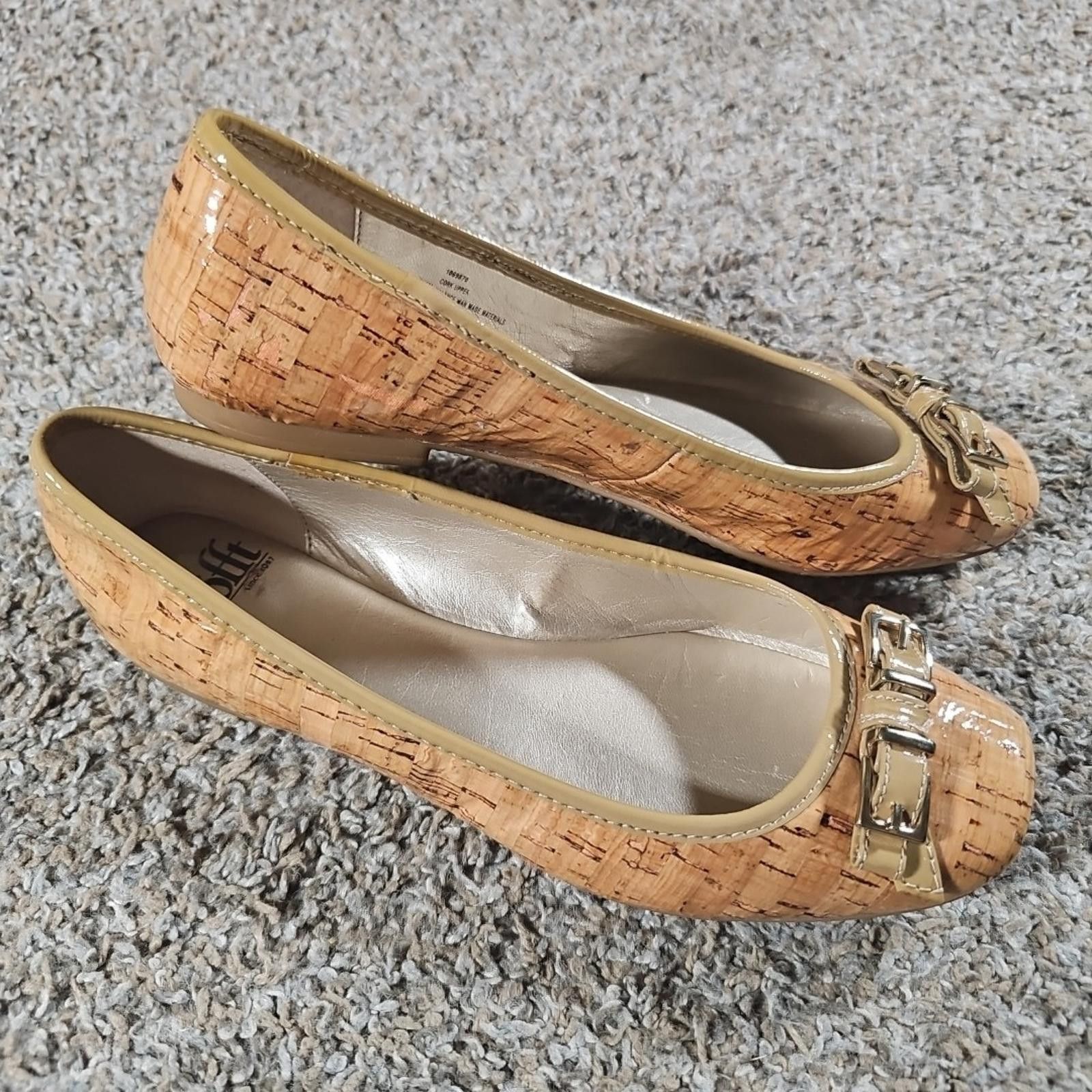 Soffe Söftt Cork Upper Flats #1069870 7½W Size US 7.5 / IT 37.5 - 1 Thumbnail