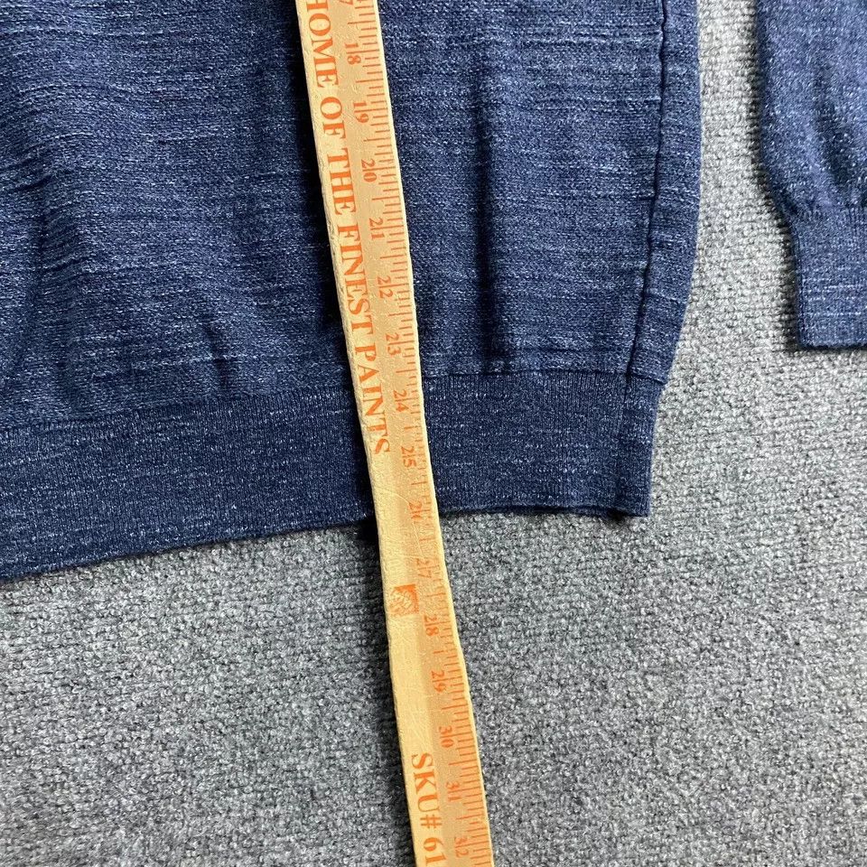 J.Crew J Crew Sweater Men's Large Blue Slim Fit Crew Neck Pullover Size US L / EU 52-54 / 3 - 6 Thumbnail