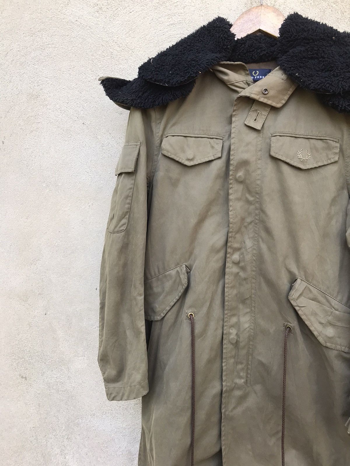 Fred Perry VINTAGE FRED PERRY CASUAL PARKA JACKET HOODIE Size M / US 6-8 / IT 42-44 - 9 Thumbnail