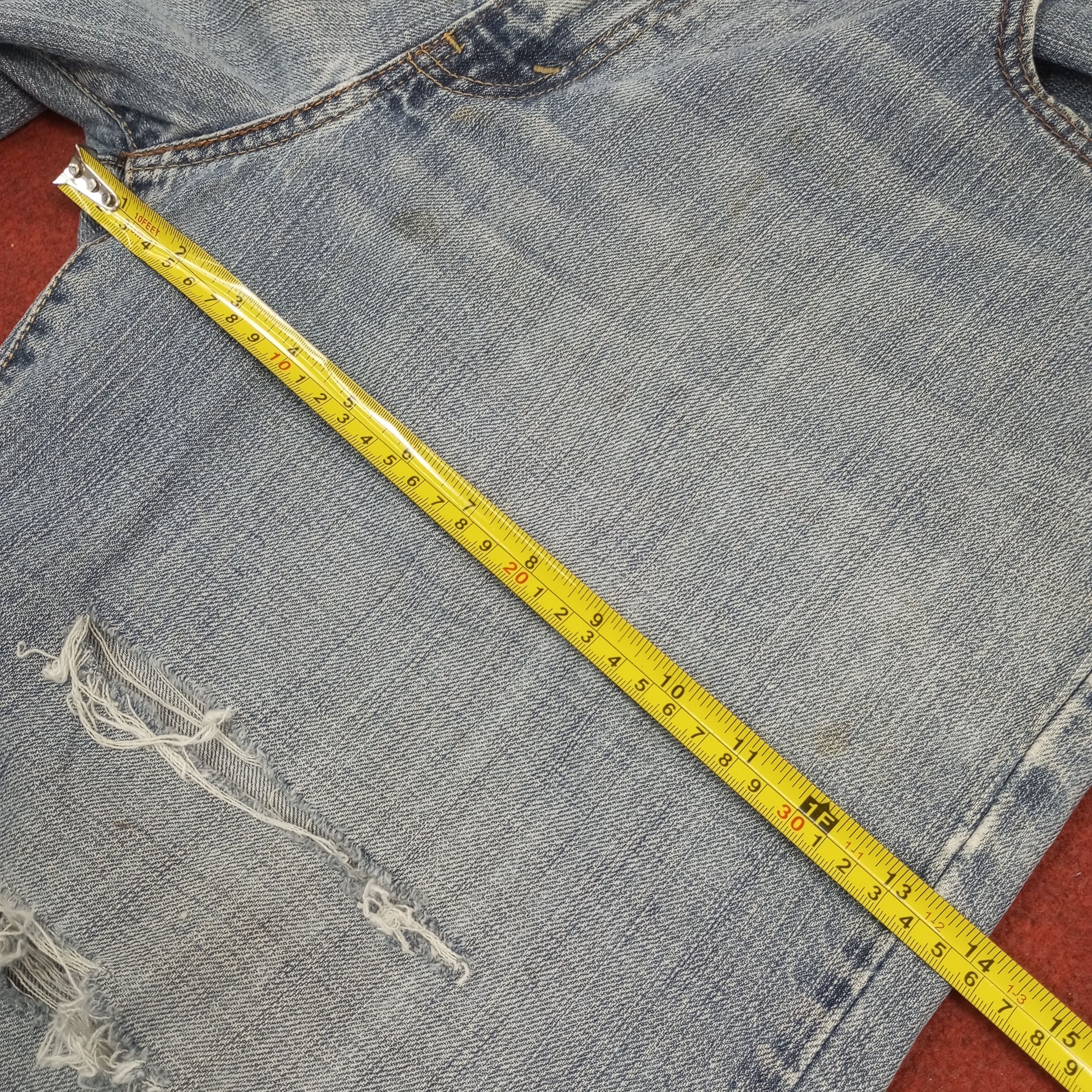 Levi's × Vintage Levis Short Jeans Distressed Streetwear Summer Style Size US 34 / EU 50 - 9 Thumbnail