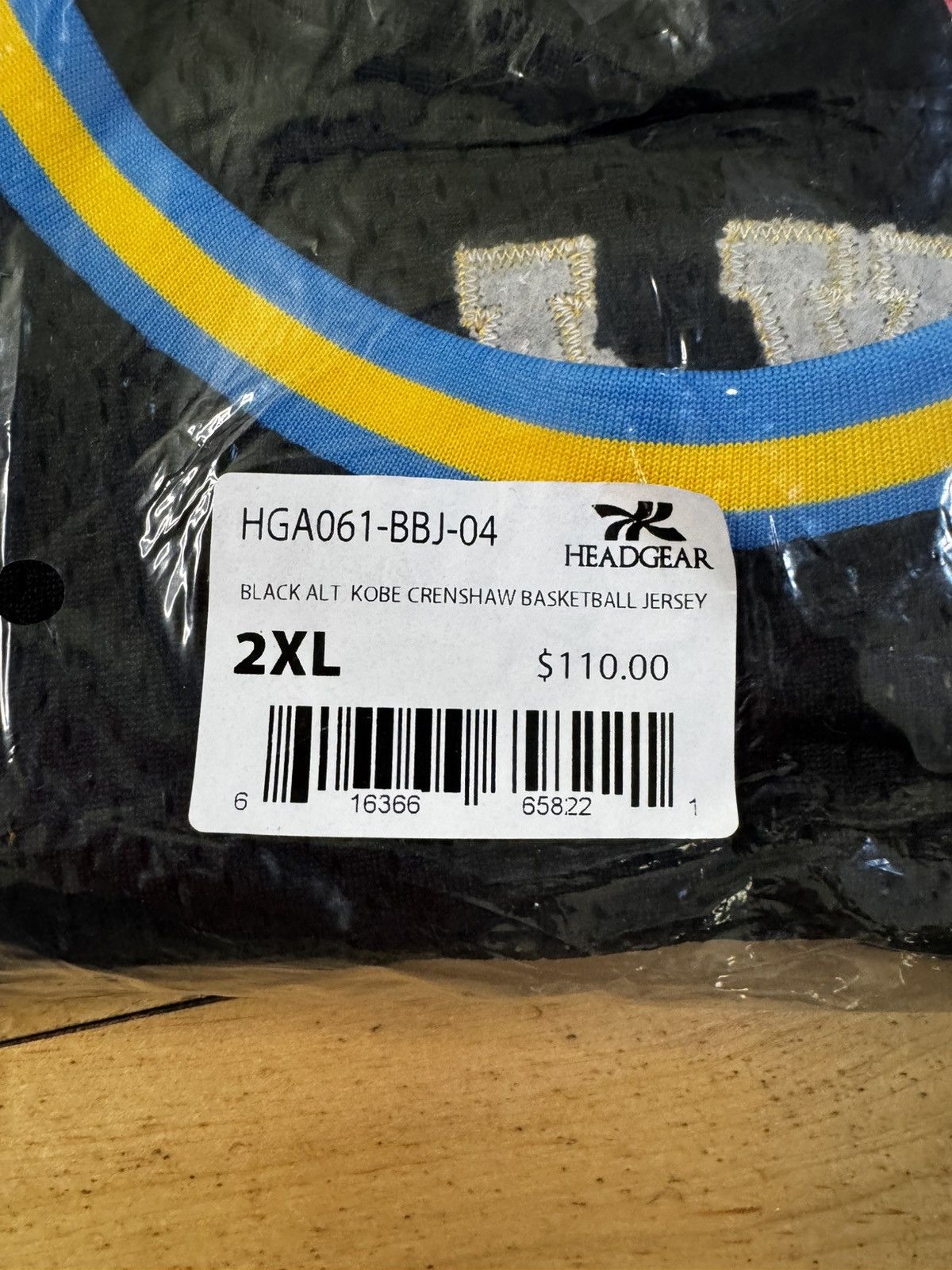 Other Headgear Classics Kobe Bryant #24 2XL Crenshaw Sewn Jersey Size US XXL / EU 58 / 5 - 7 Thumbnail